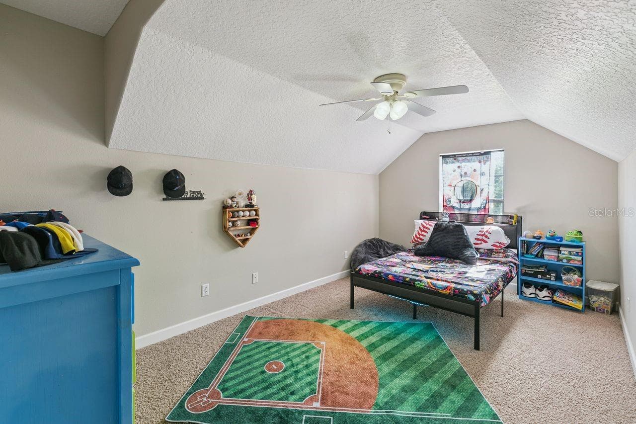 Fourth Bedroom on Second Floor or Flex Room with Walk-In Closet - 36137 MATTAWAN DR, EUSTIS