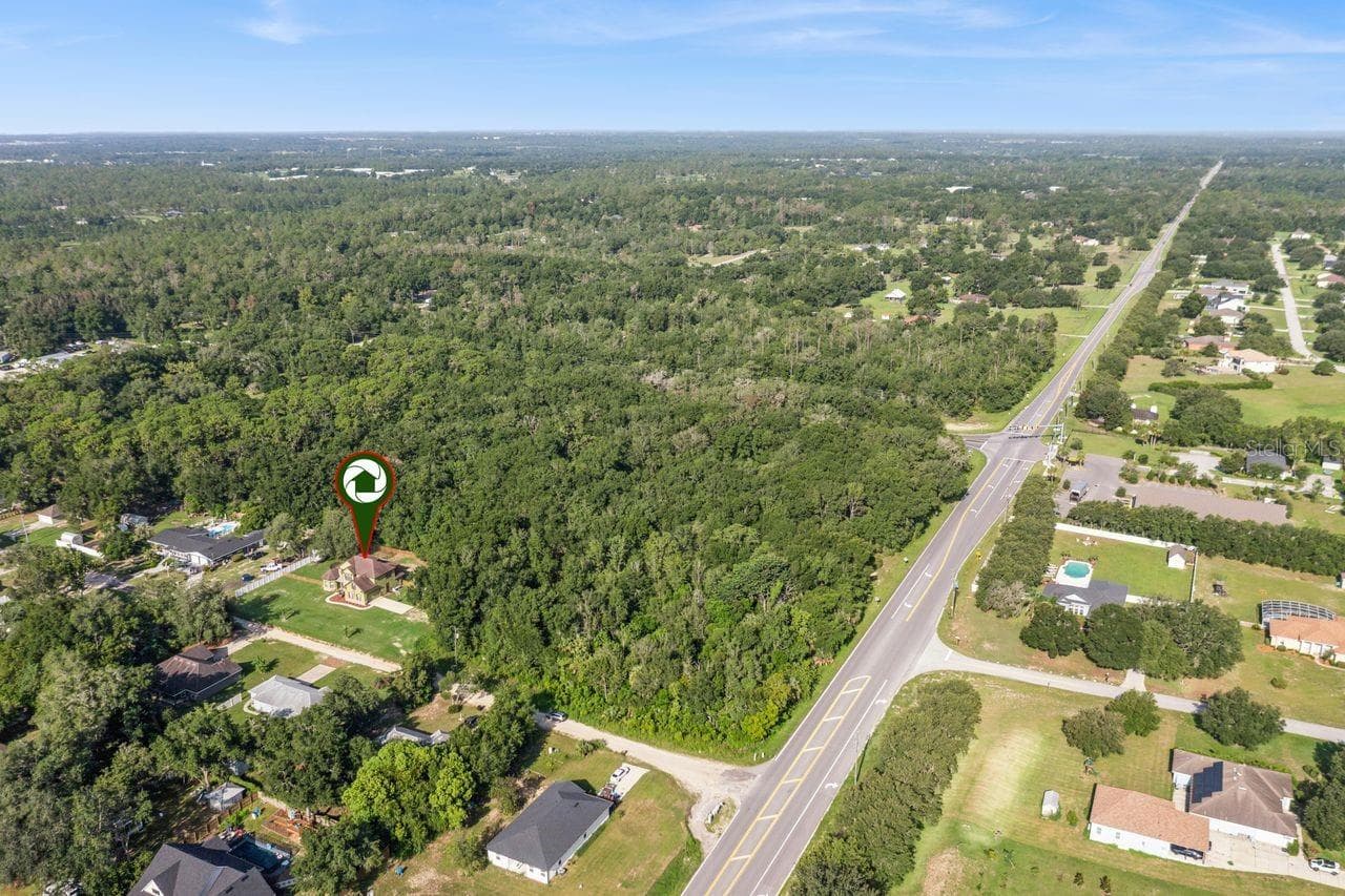 Aerial Photo of Property - 36137 MATTAWAN DR, EUSTIS
