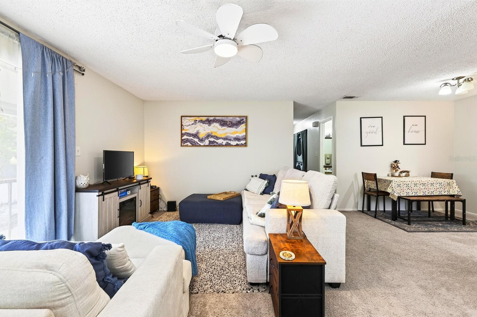 Open living and dining. - 4607 RING NECK RD #36C, ORLANDO