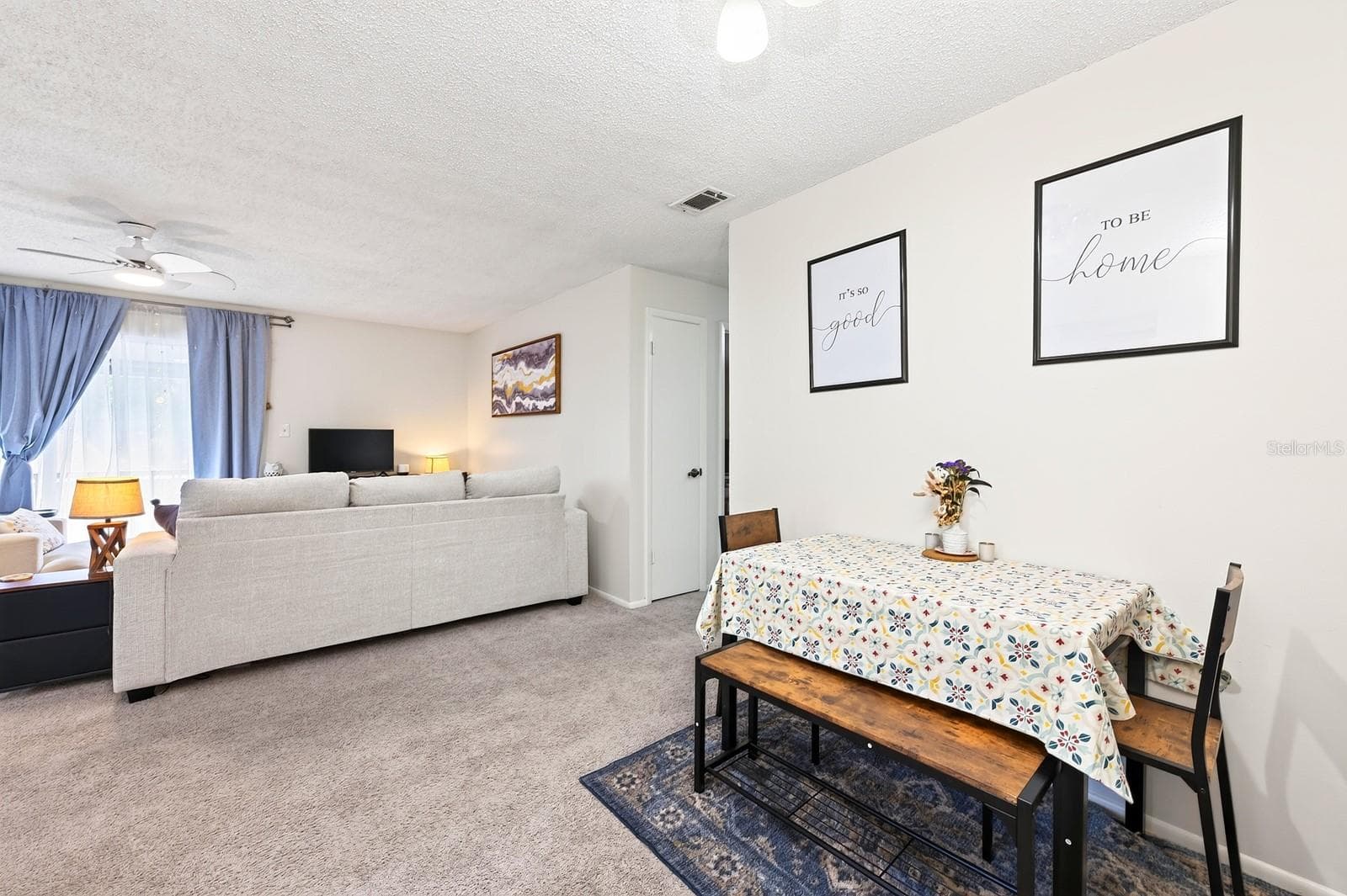 Open living and dining. - 4607 RING NECK RD #36C, ORLANDO