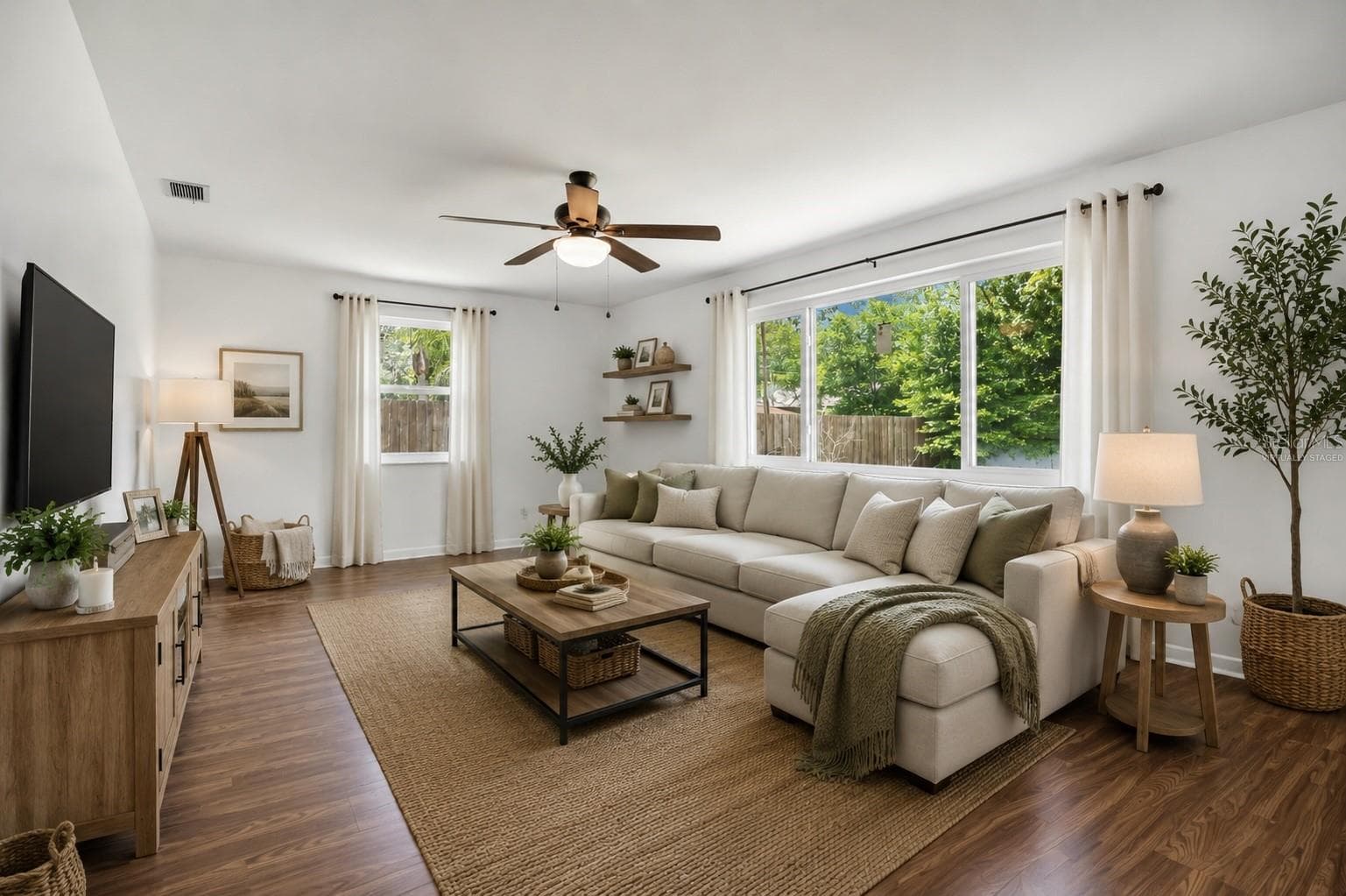 Virtually Staged Photo - 236 MCINTOSH RD, ORMOND BEACH