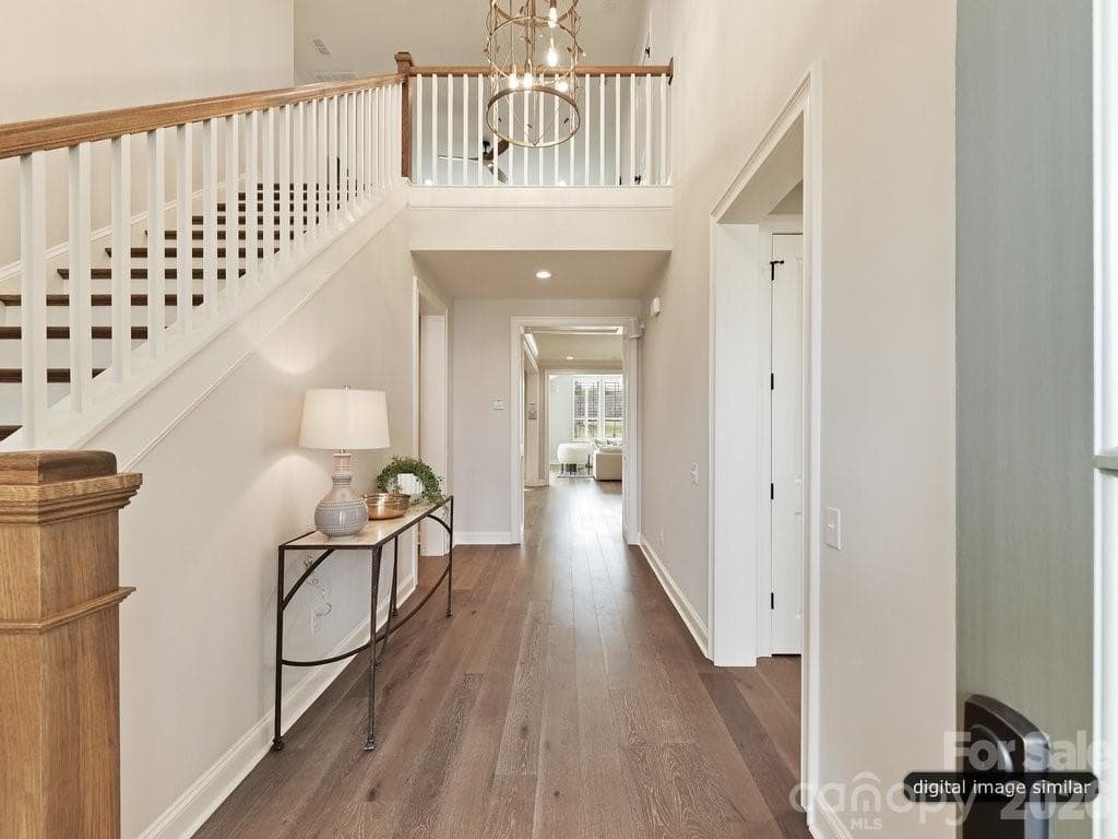 Two Story Foyer Entrance - 6535 Cashion Road, Huntersville