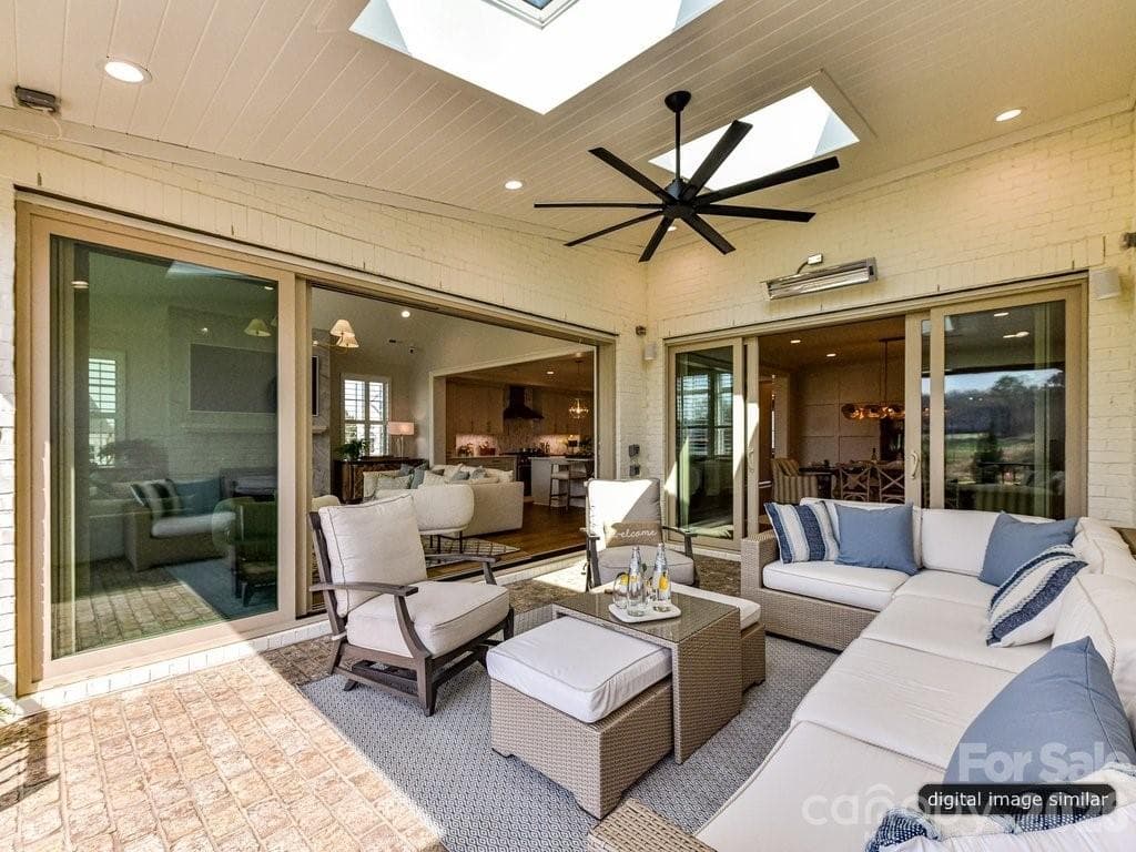 Covered Outdoor Terrace - 6535 Cashion Road, Huntersville