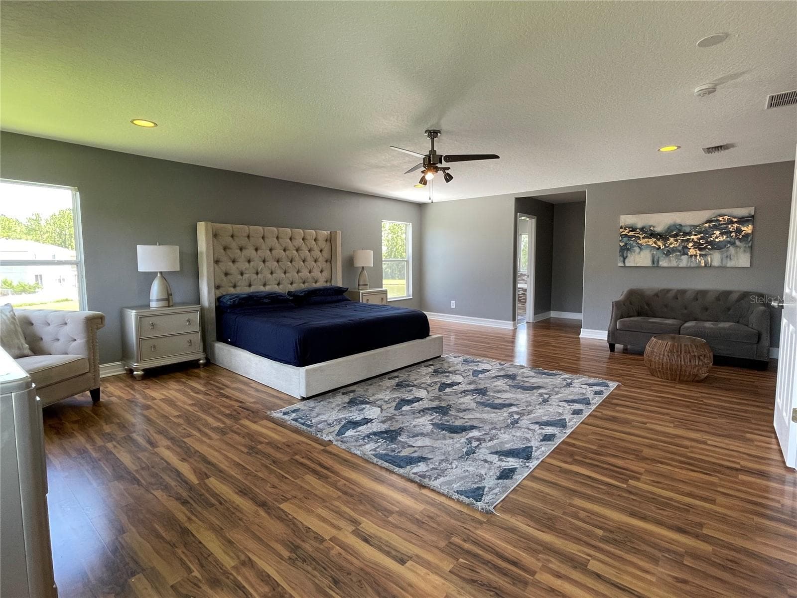 Huge Master Bedroom - 5036 WHISTLING PINES CT, WESLEY CHAPEL