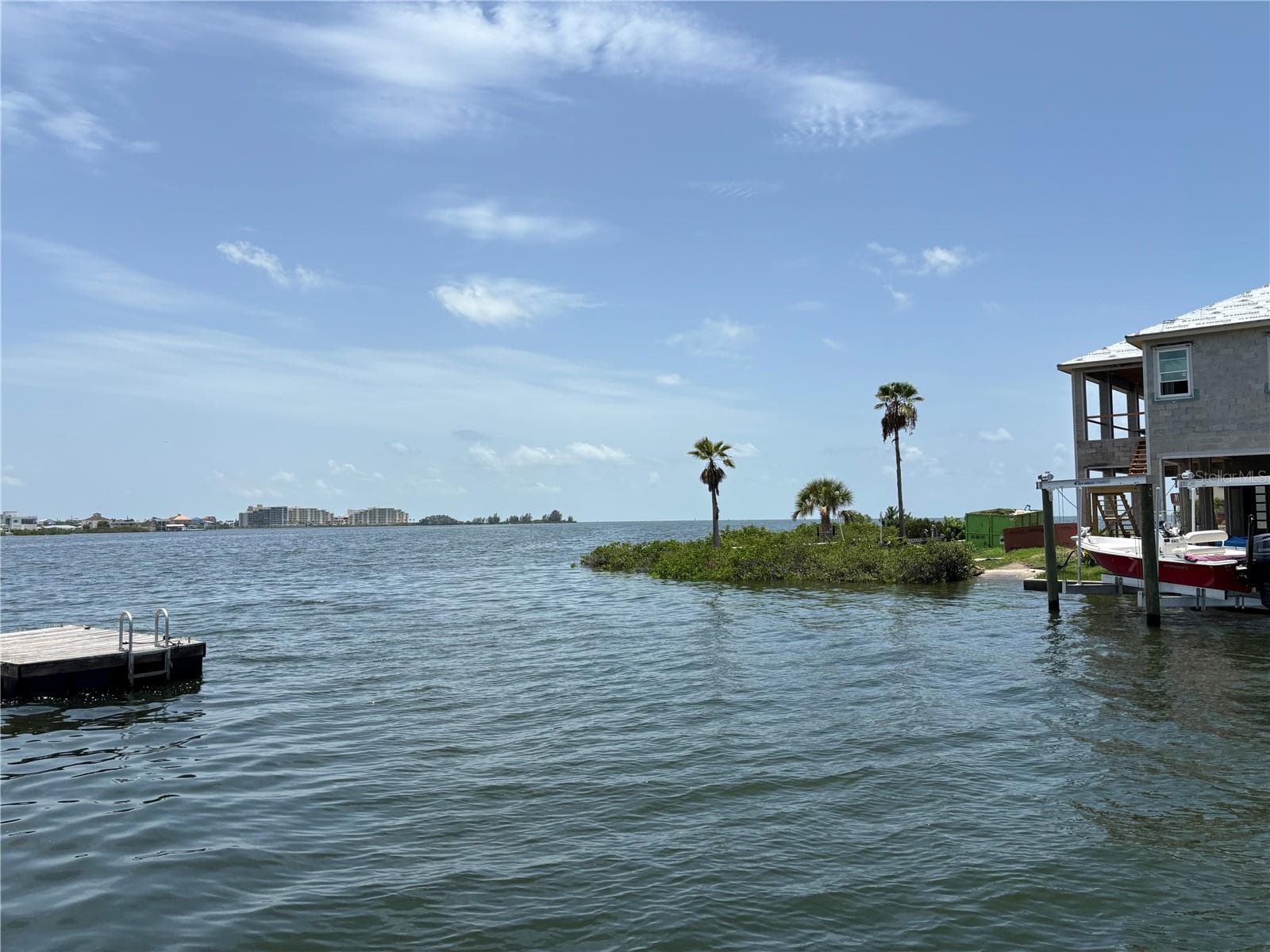 View from property line - 1 SEAVIEW BLVD, HUDSON