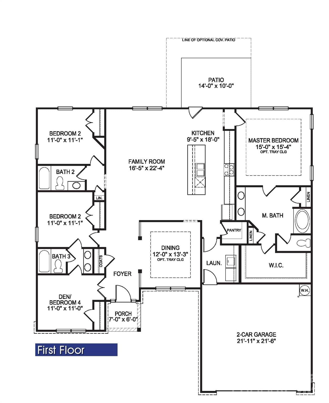 Floor Plan - 5143 Colchester Court, Catawba