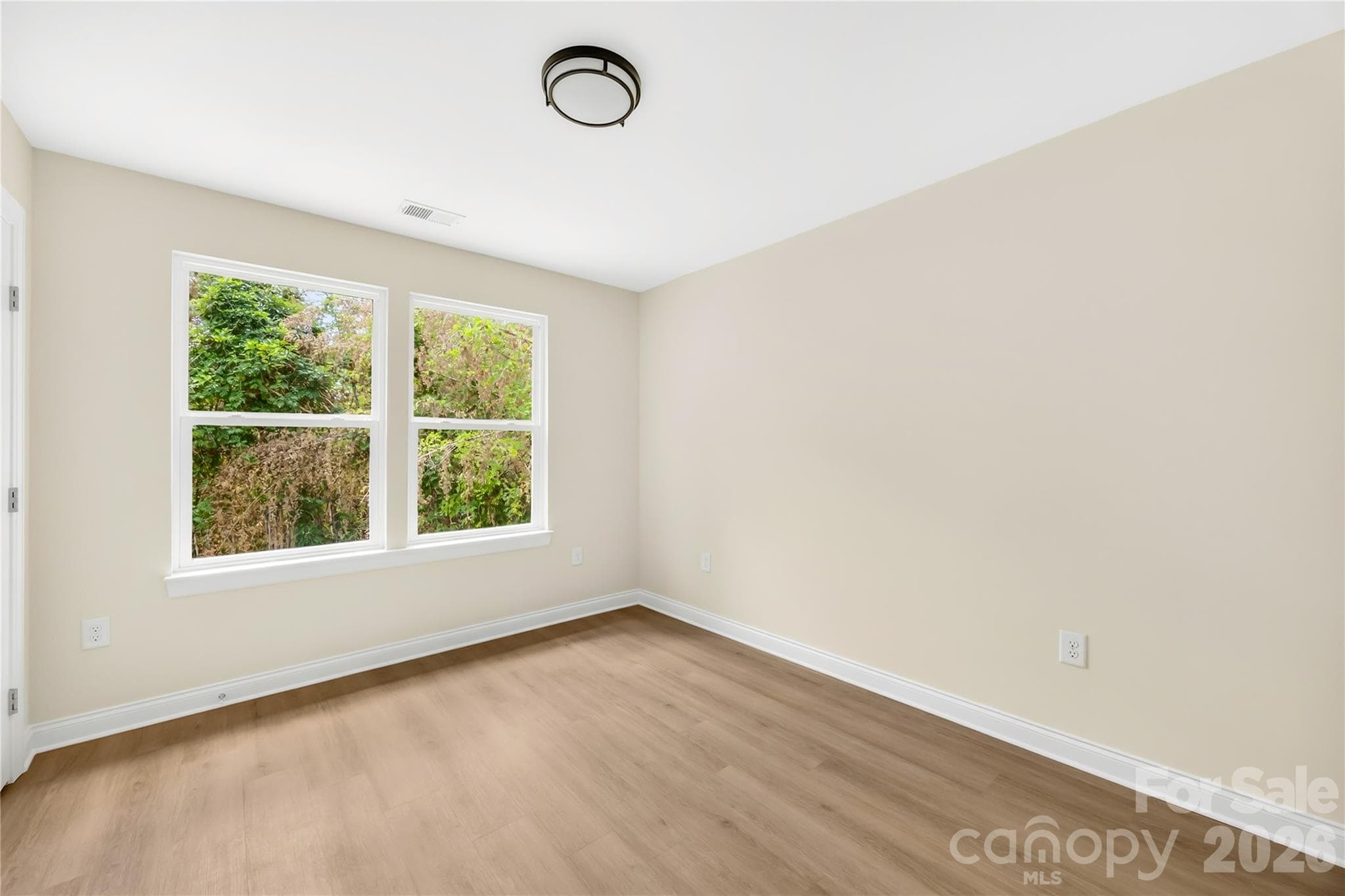 Second bedroom upstairs, room for guests or a home office, at 1940 Purser Dr in Charlotte - 1940 Purser Drive, Charlotte