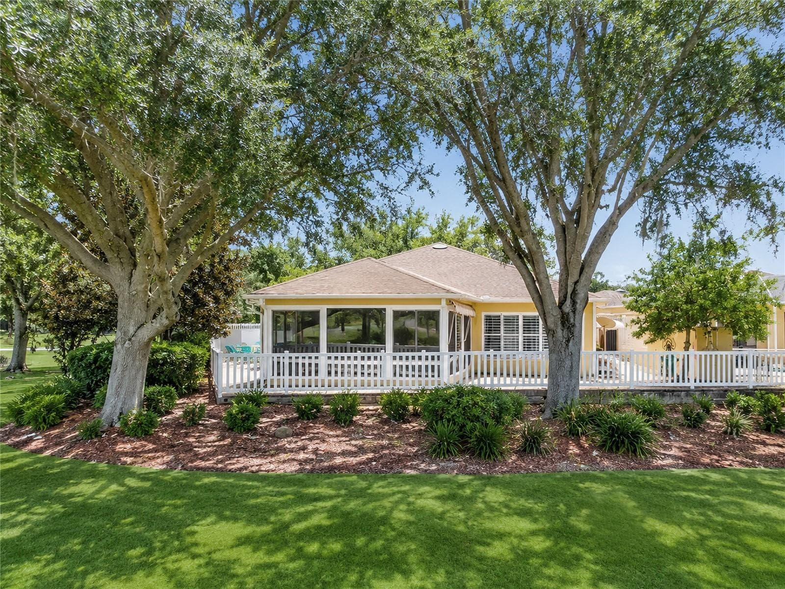PICTURE FROM GOLF COURSE TO THE VILLA - 3101 ARCHER AVE, THE VILLAGES