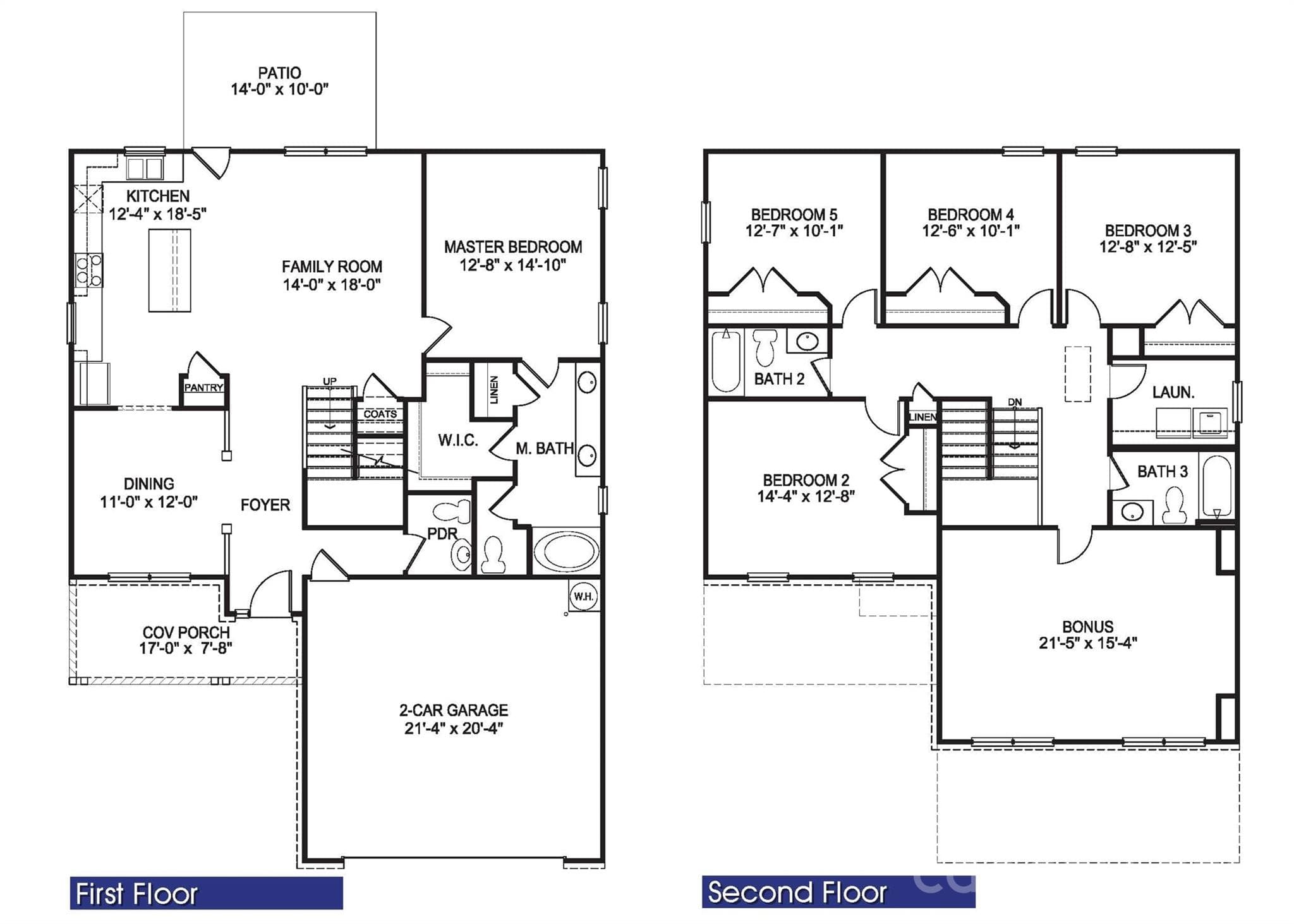 Floor Plan - 5147 Colchester Court, Catawba