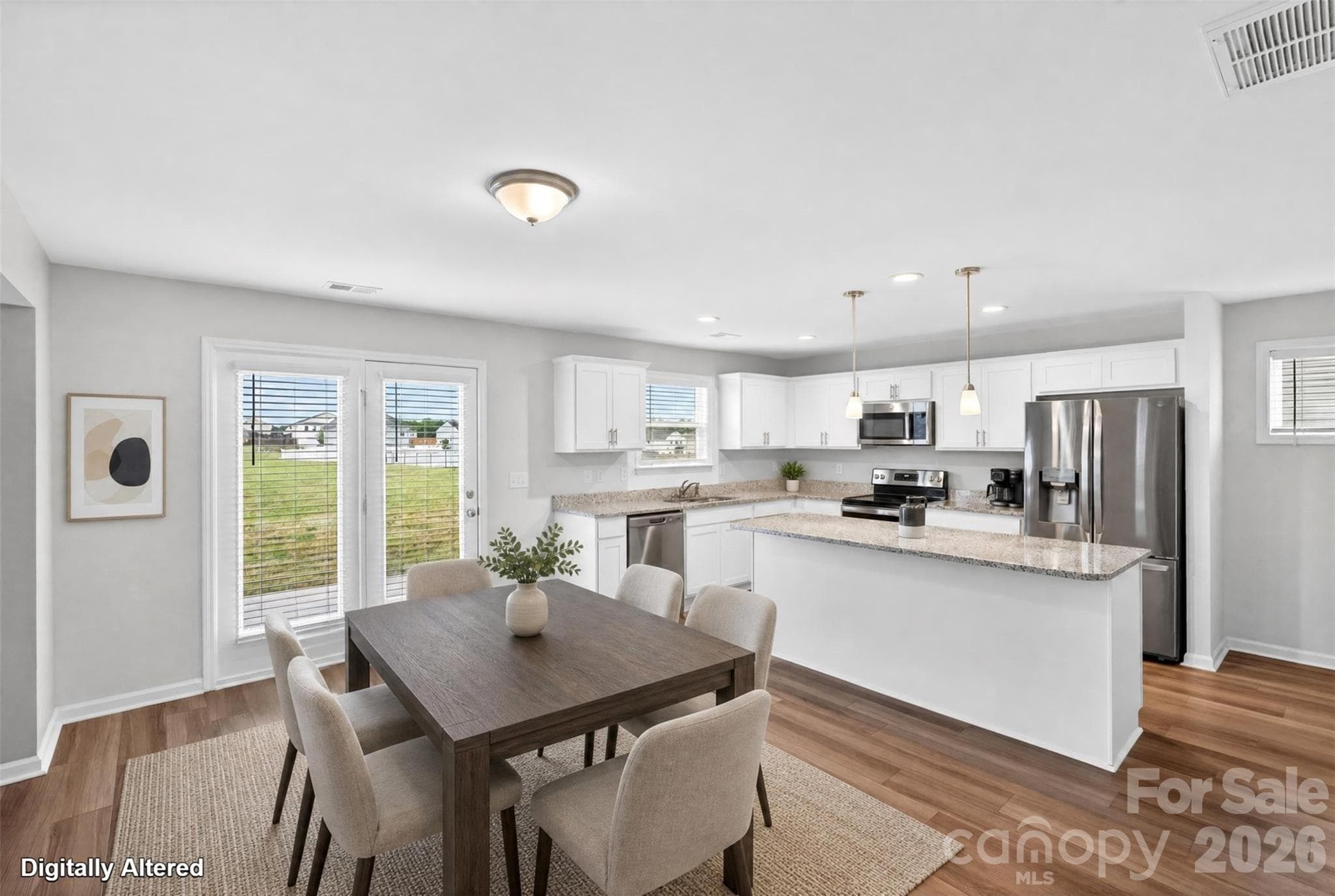kitchen staged - Boiling Springs