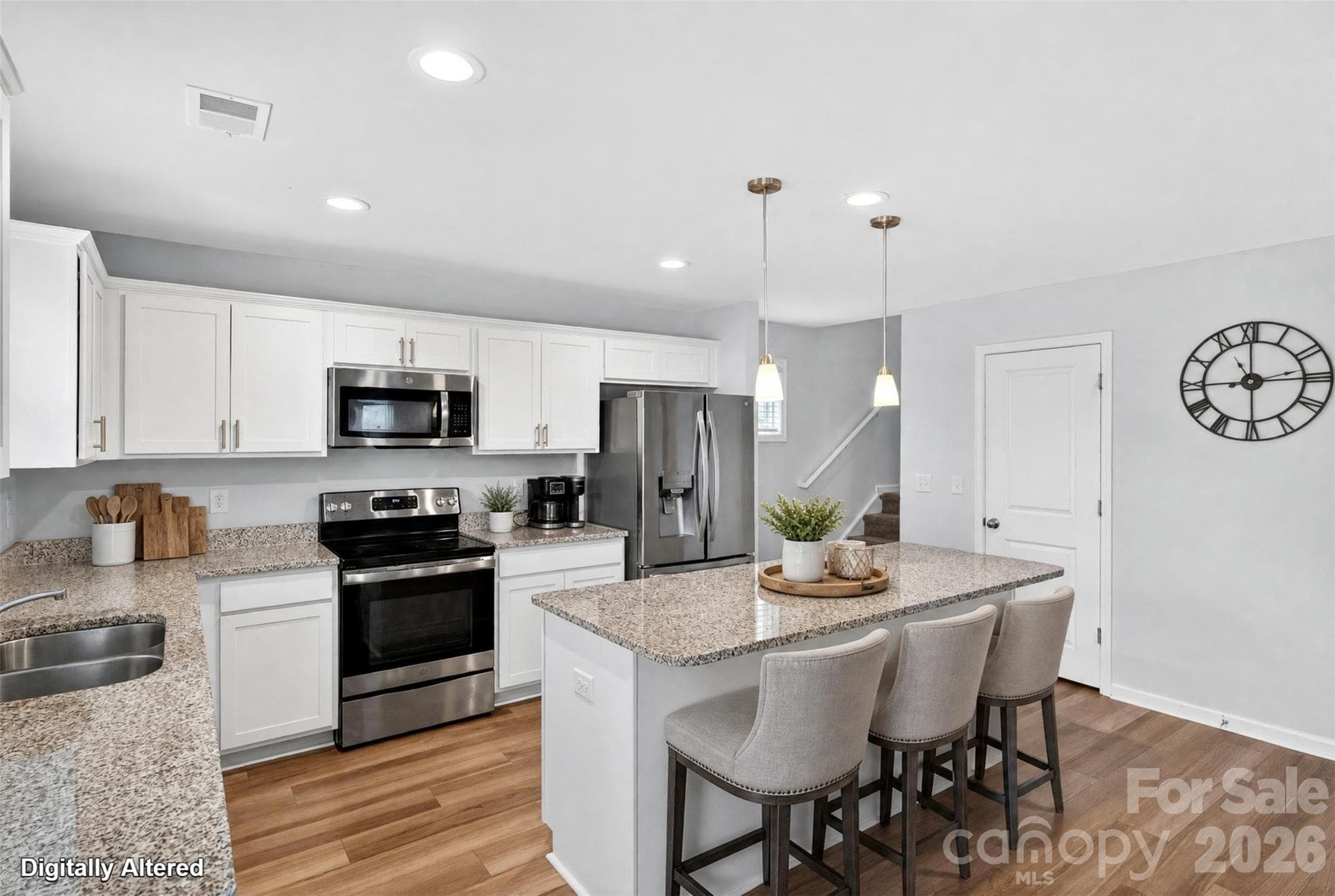 kitchen staged - Boiling Springs