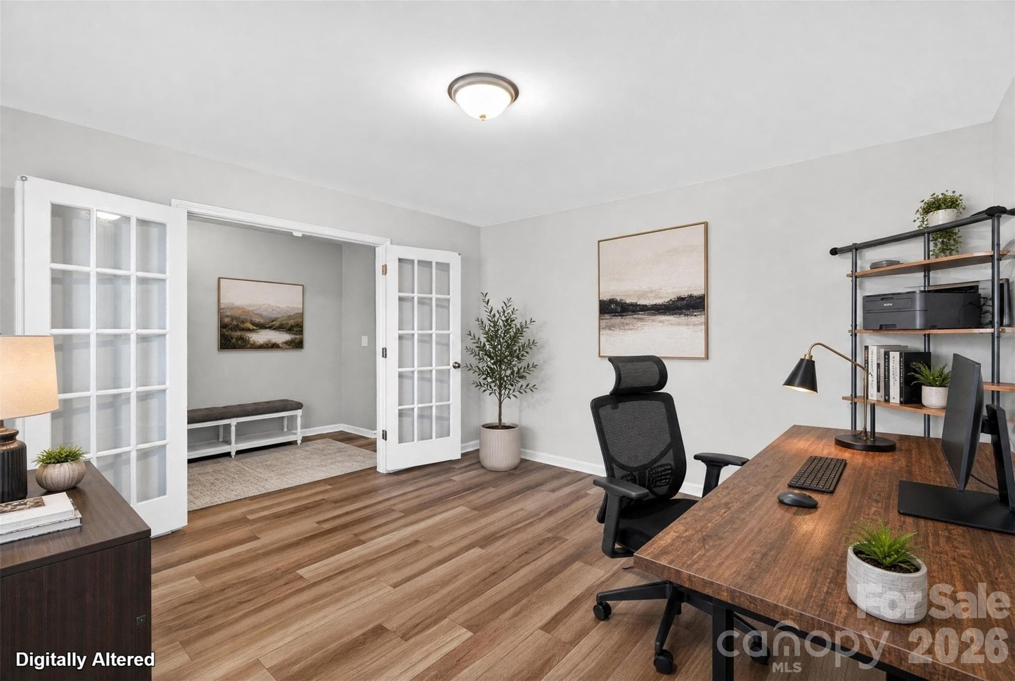 Office virtually staged - Boiling Springs