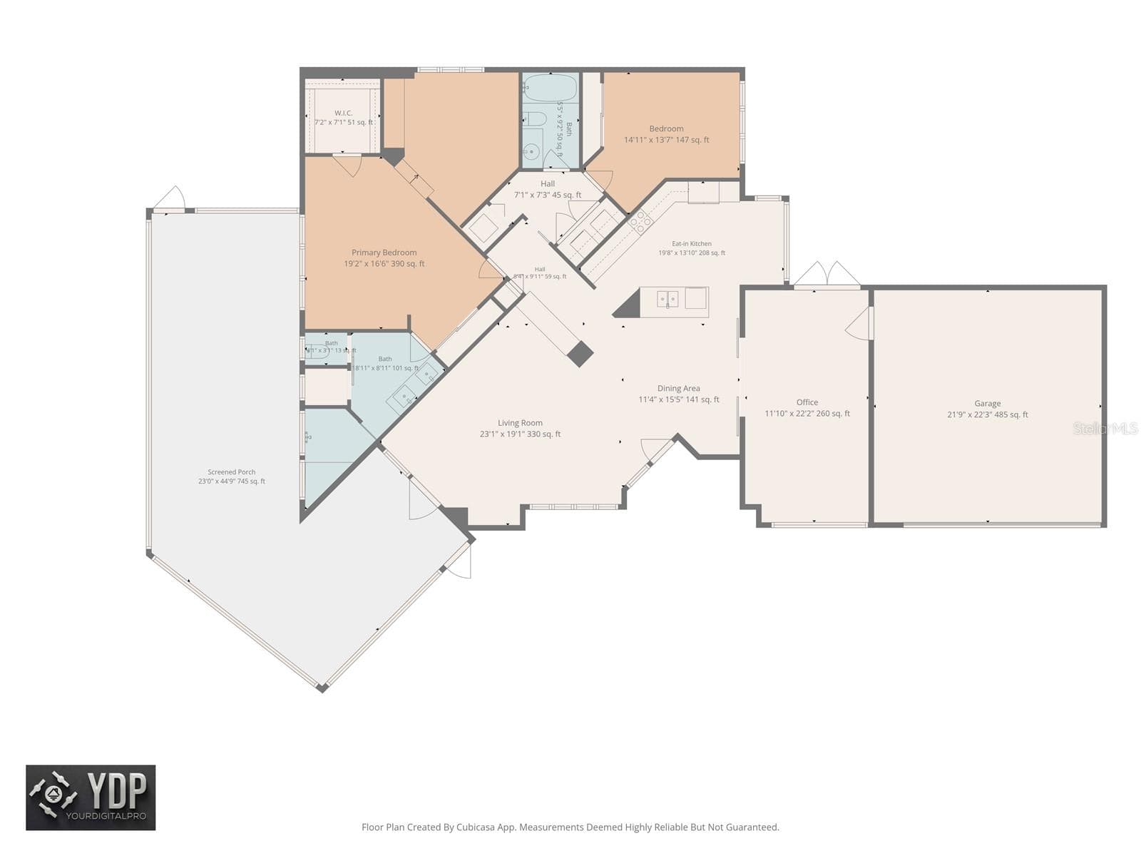 Floorplan 10497 Longwood. Join the fun!! - 10497 LONGWOOD DR, SEMINOLE