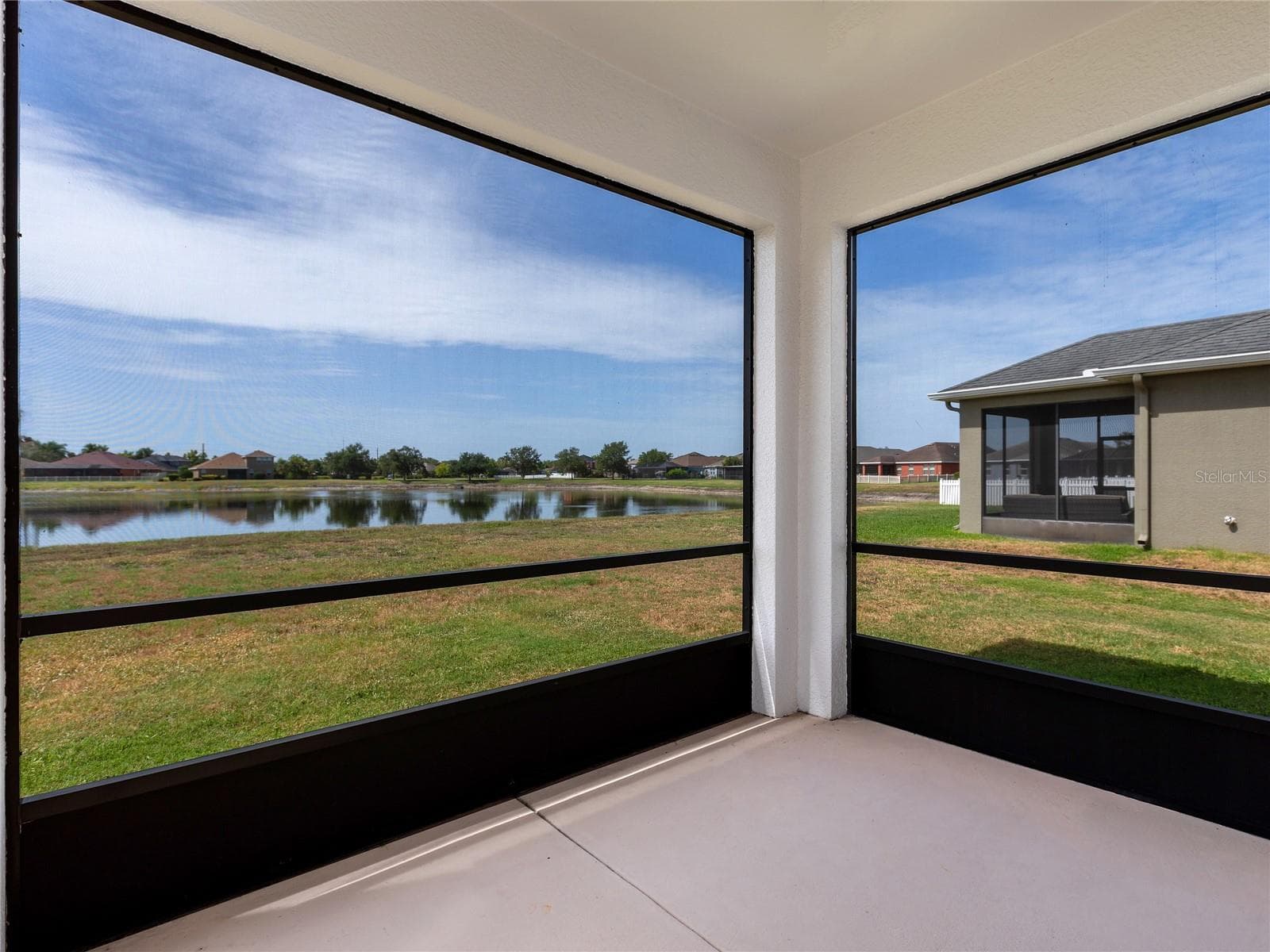 View from Back Screened in Lanai - 11323 80TH ST E, PARRISH