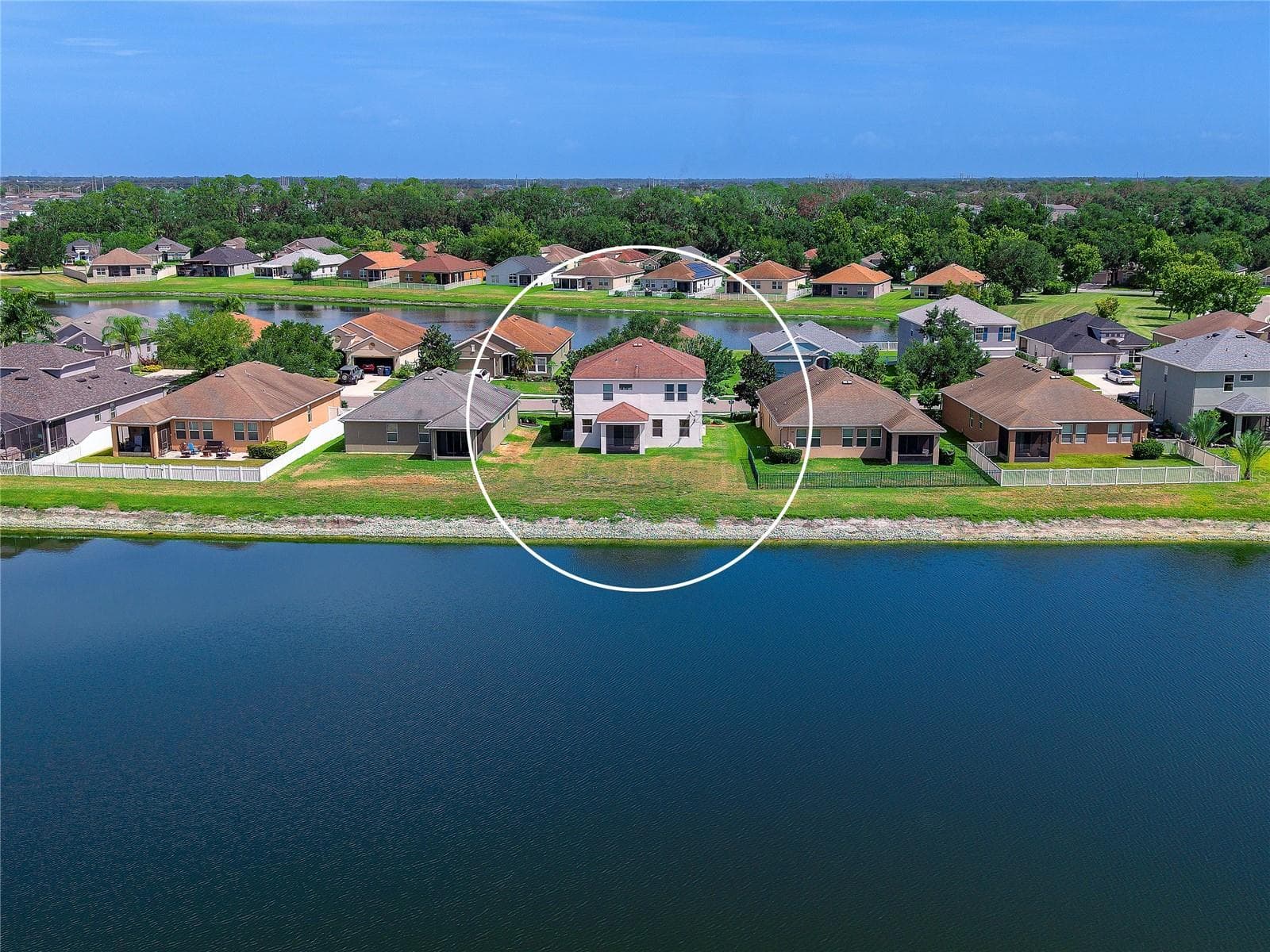 Back Aeiral View - 11323 80TH ST E, PARRISH