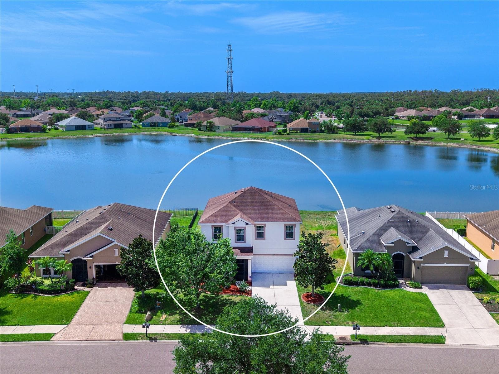 Front Aerial View - 11323 80TH ST E, PARRISH