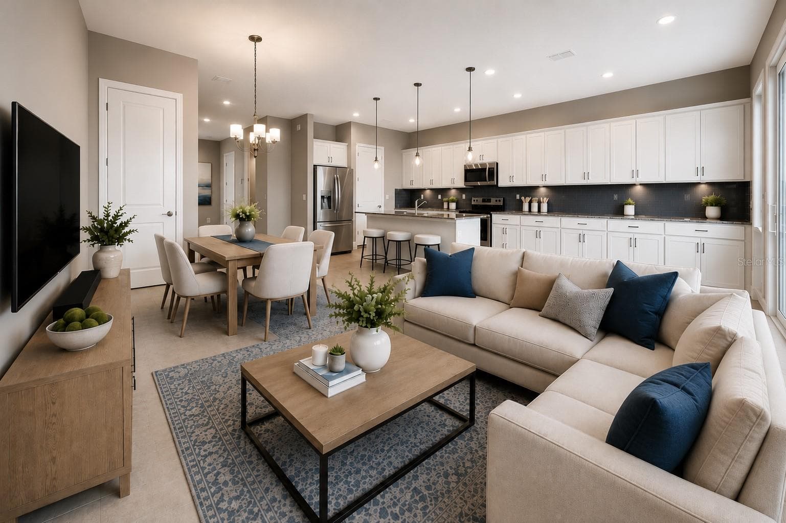 living/kitchen - 13043 SERENE GLADE RD, WINTER GARDEN