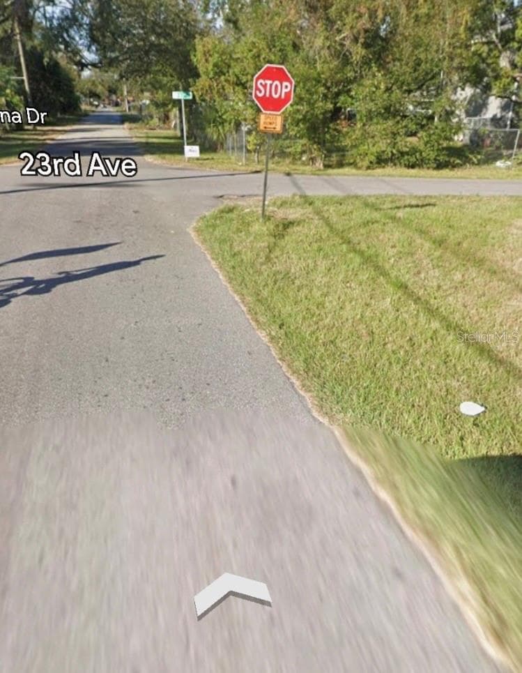 It is the SE corner lot - 3009 N 76TH ST, TAMPA