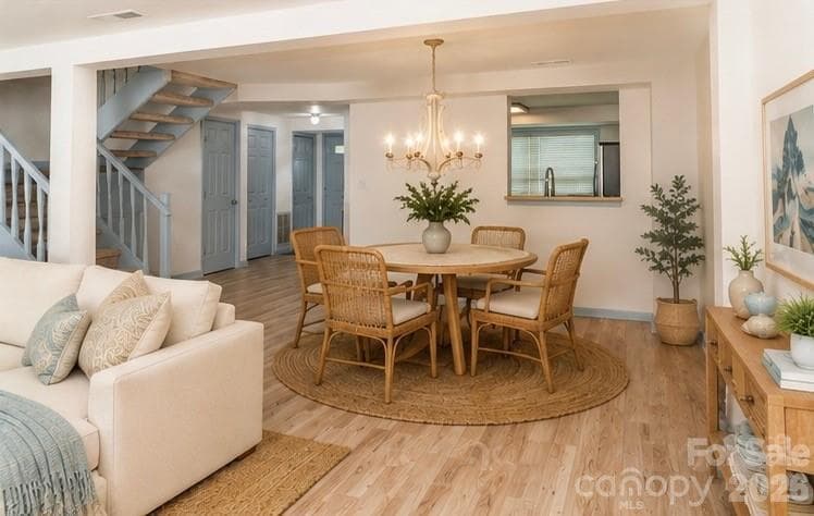 Virtually Staged - 7340 Pebblestone Drive, Charlotte