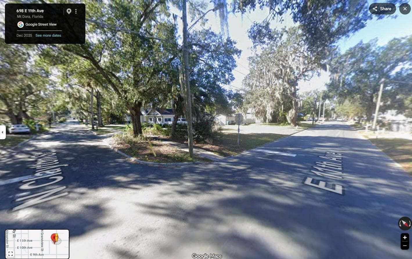 Street View - CLAYTON ST N, MOUNT DORA
