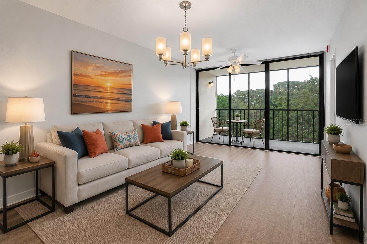 this photo has been virtually staged - 800 COVE CAY DR #5G, CLEARWATER