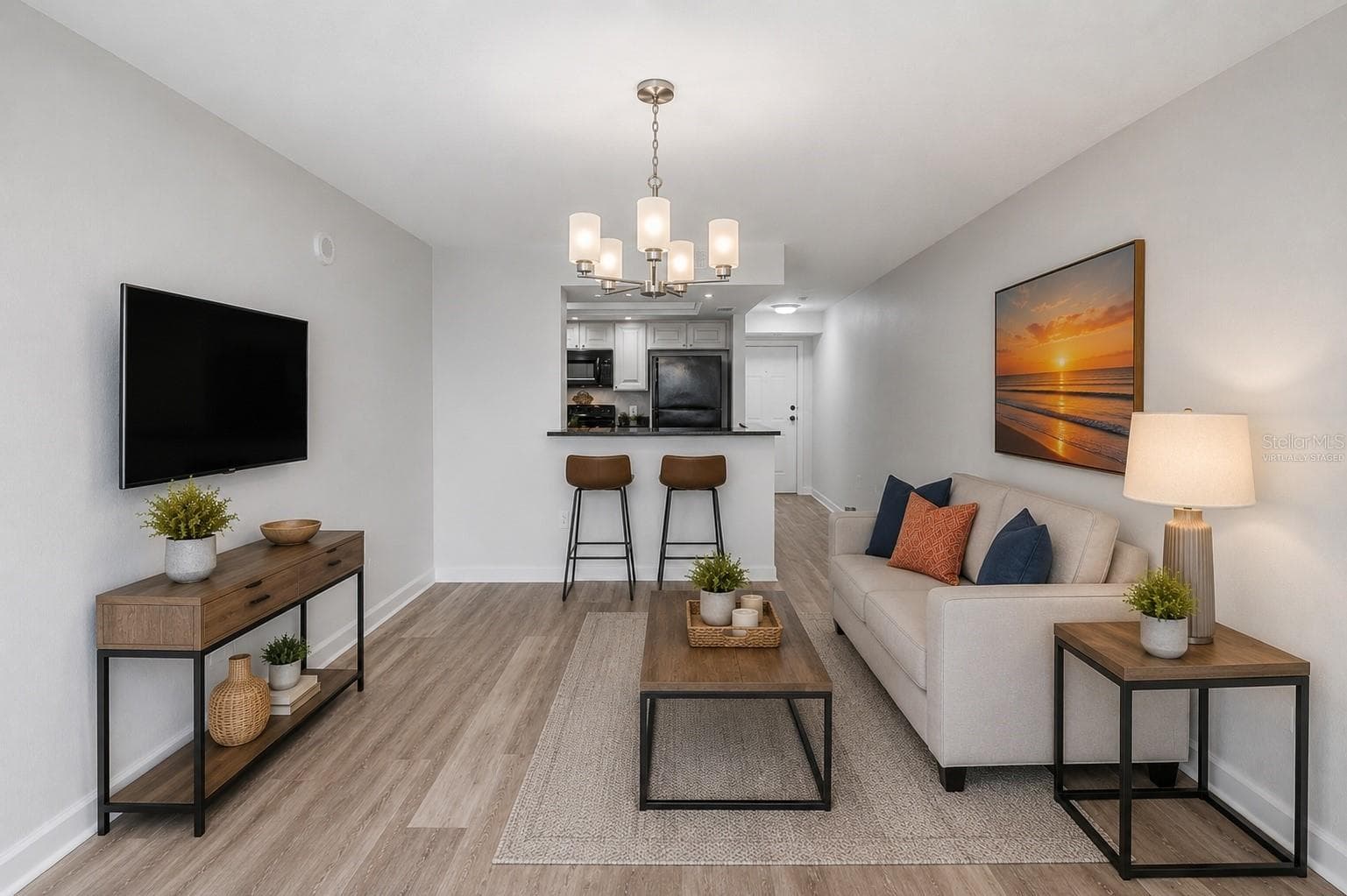 This photo has been virtually staged - 800 COVE CAY DR #5G, CLEARWATER