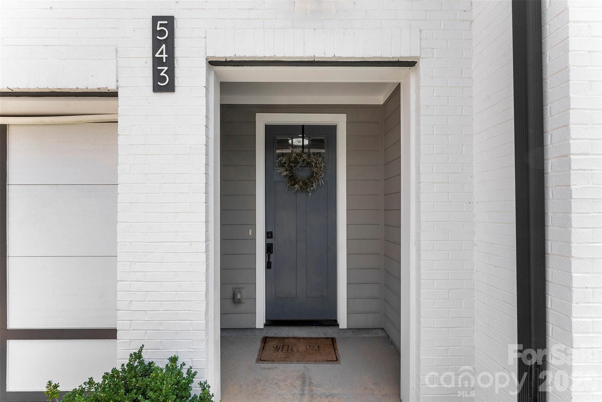 Covered Entryway - 543 Greystone Road, Charlotte
