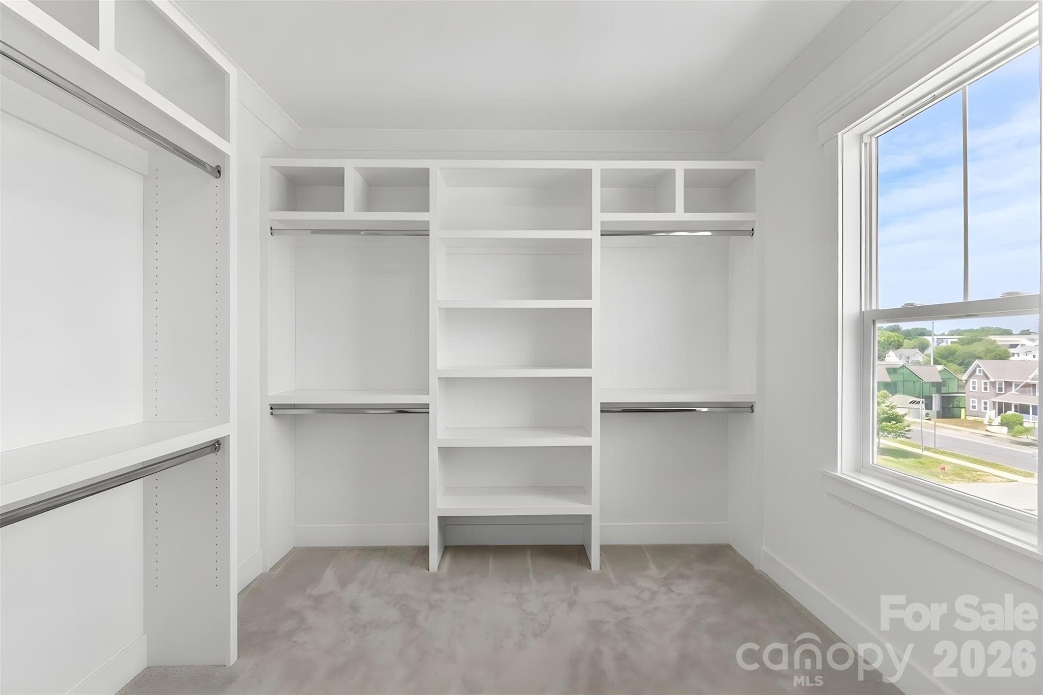 Generous walk in closet - 543 Greystone Road, Charlotte