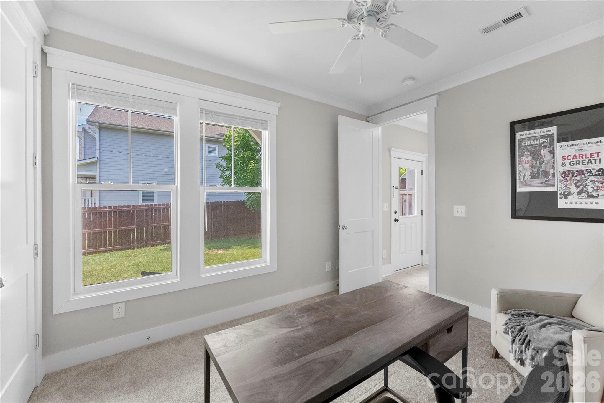Lower level bedroom or office - 543 Greystone Road, Charlotte