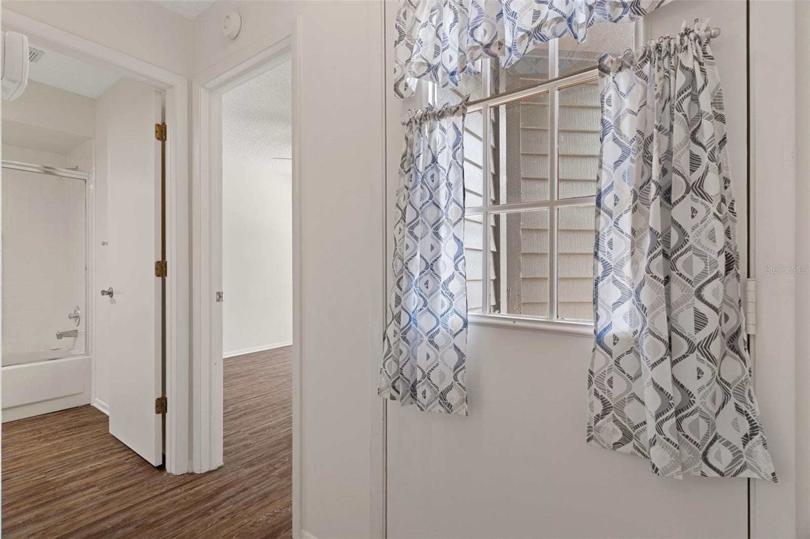 Hallway to the guest bedroom by the front door - 2102 FORESTER WAY, SPRING HILL