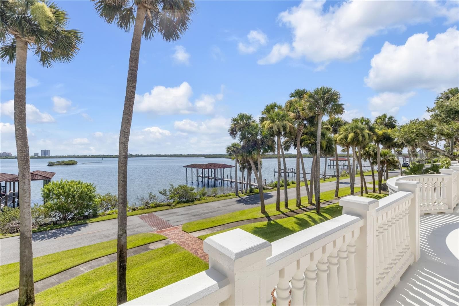 View from the Common Area Balcony - 5090 RIVERSIDE DR #105, PORT ORANGE
