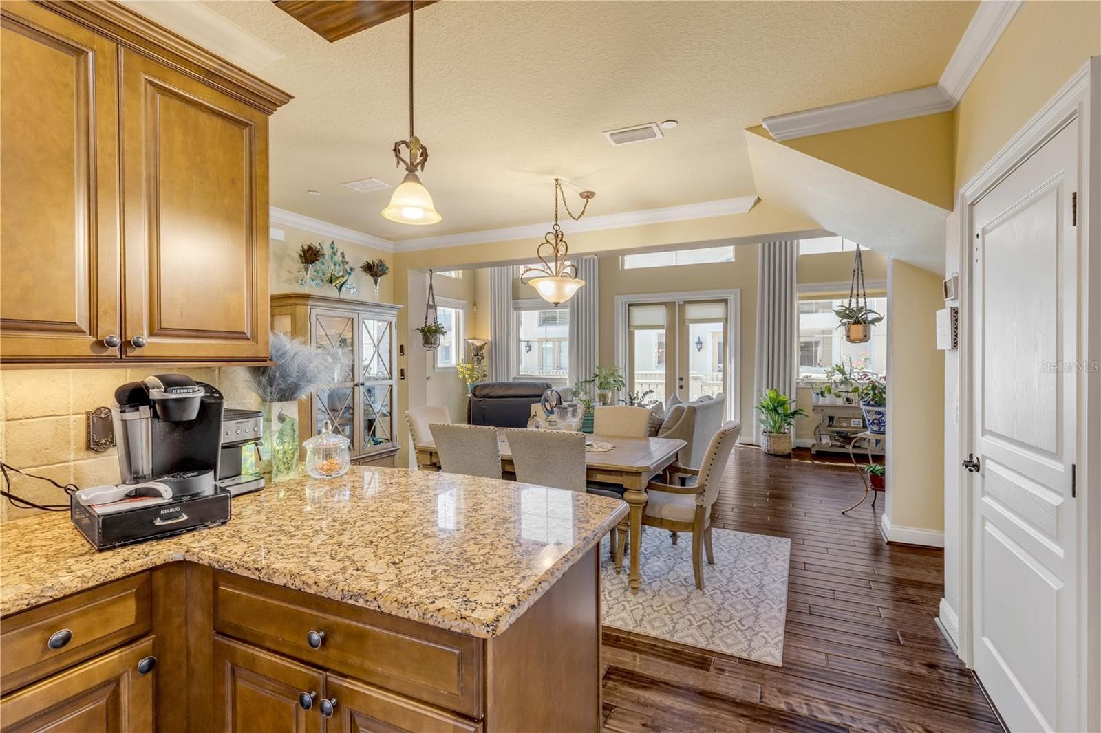 line of sight from kitchen - 5090 RIVERSIDE DR #105, PORT ORANGE