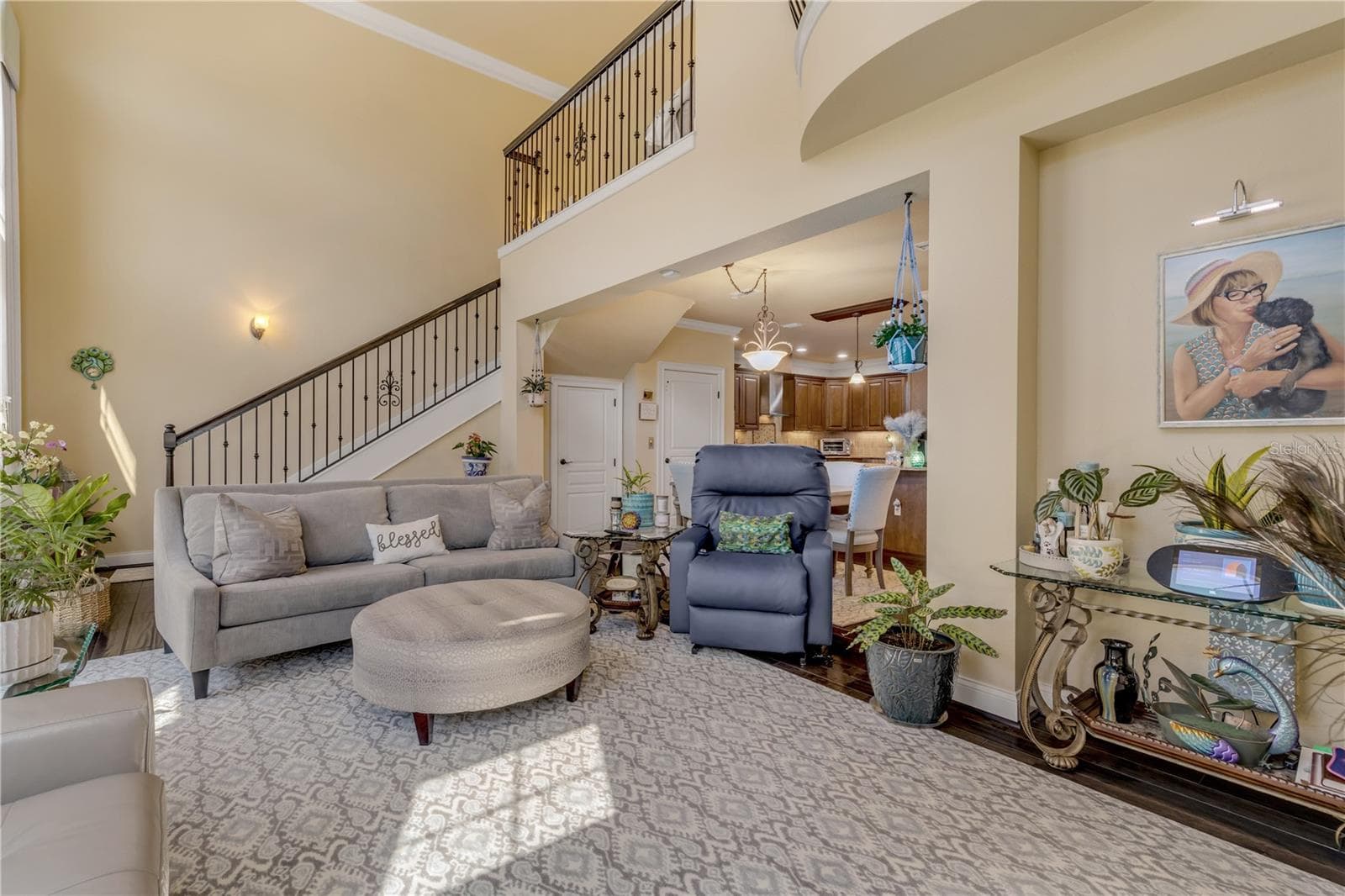 Stairway to the 3rd floor Primary Suite - 5090 RIVERSIDE DR #105, PORT ORANGE