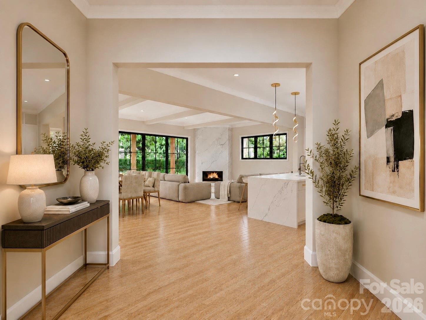 Soaring two story foyer creates a grand entrance! - Charlotte