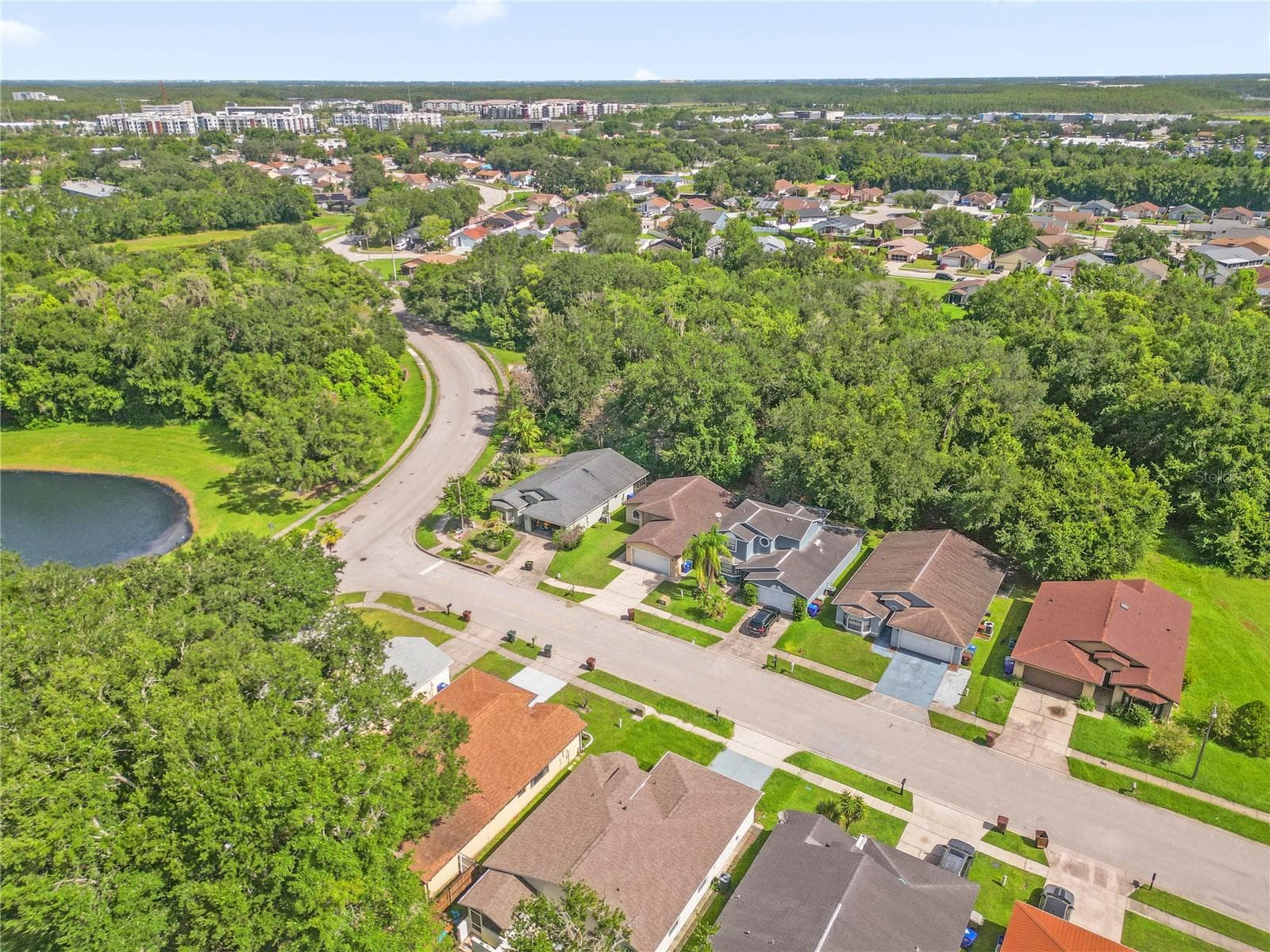 Conservation in back - 1455 ELDRA DR, KISSIMMEE