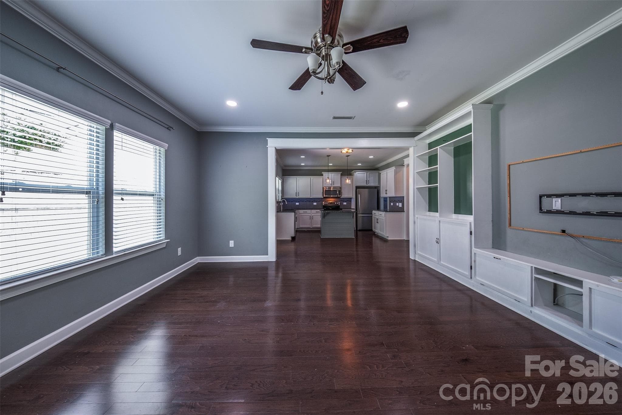 Great Room looking towards Kitchen - 2134 Gillette Drive, Clover