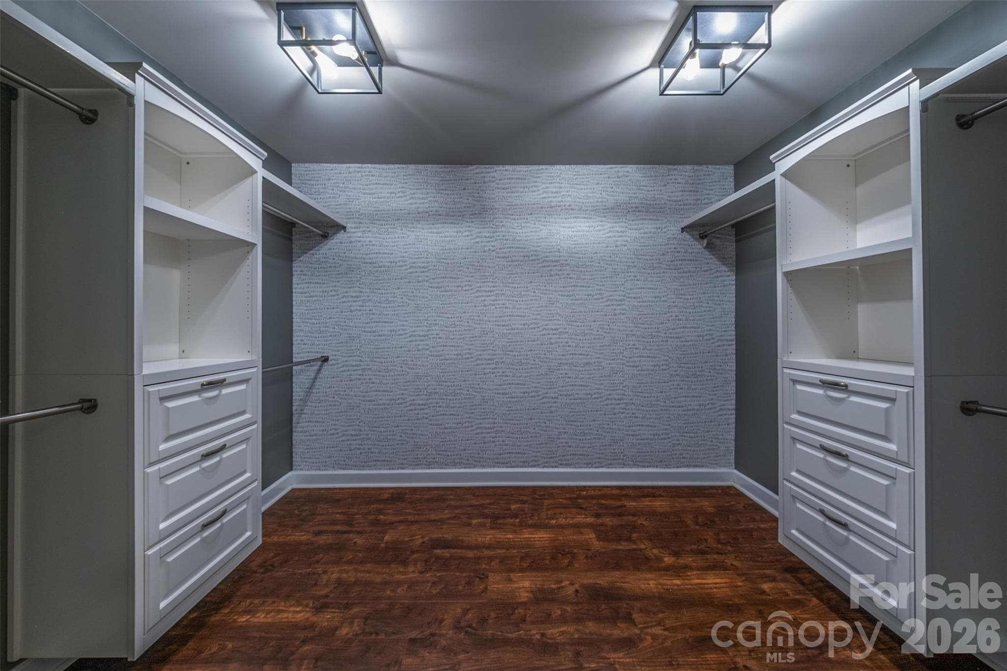 Huge Primary Closet with Built Ins - 2134 Gillette Drive, Clover