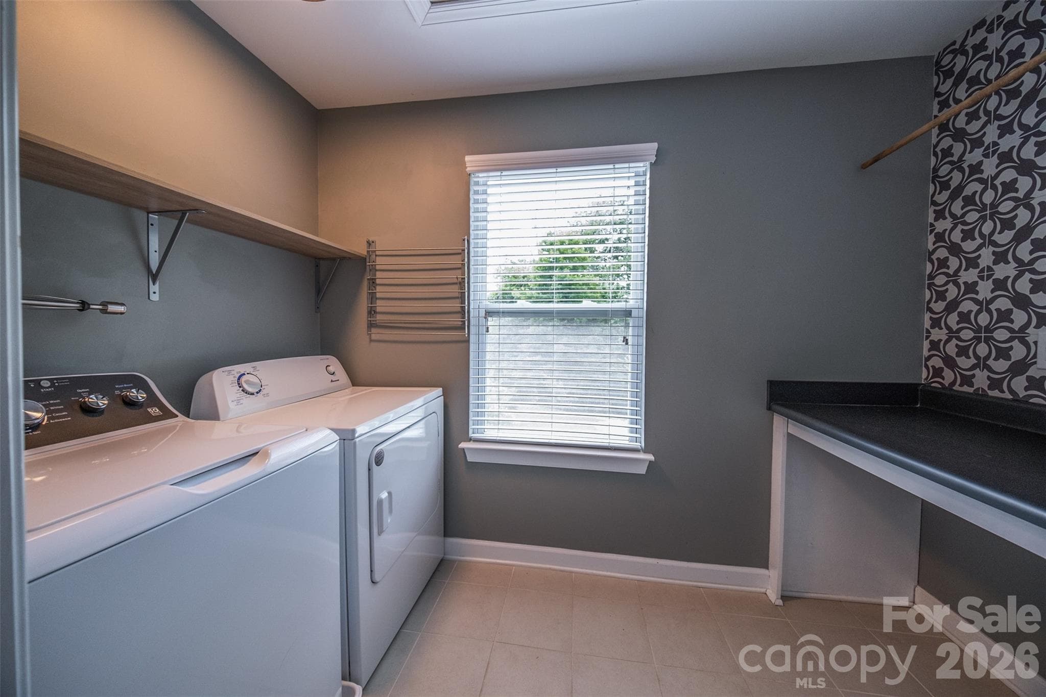 Large Laundry Room with Built Ins and Folding counter - 2134 Gillette Drive, Clover