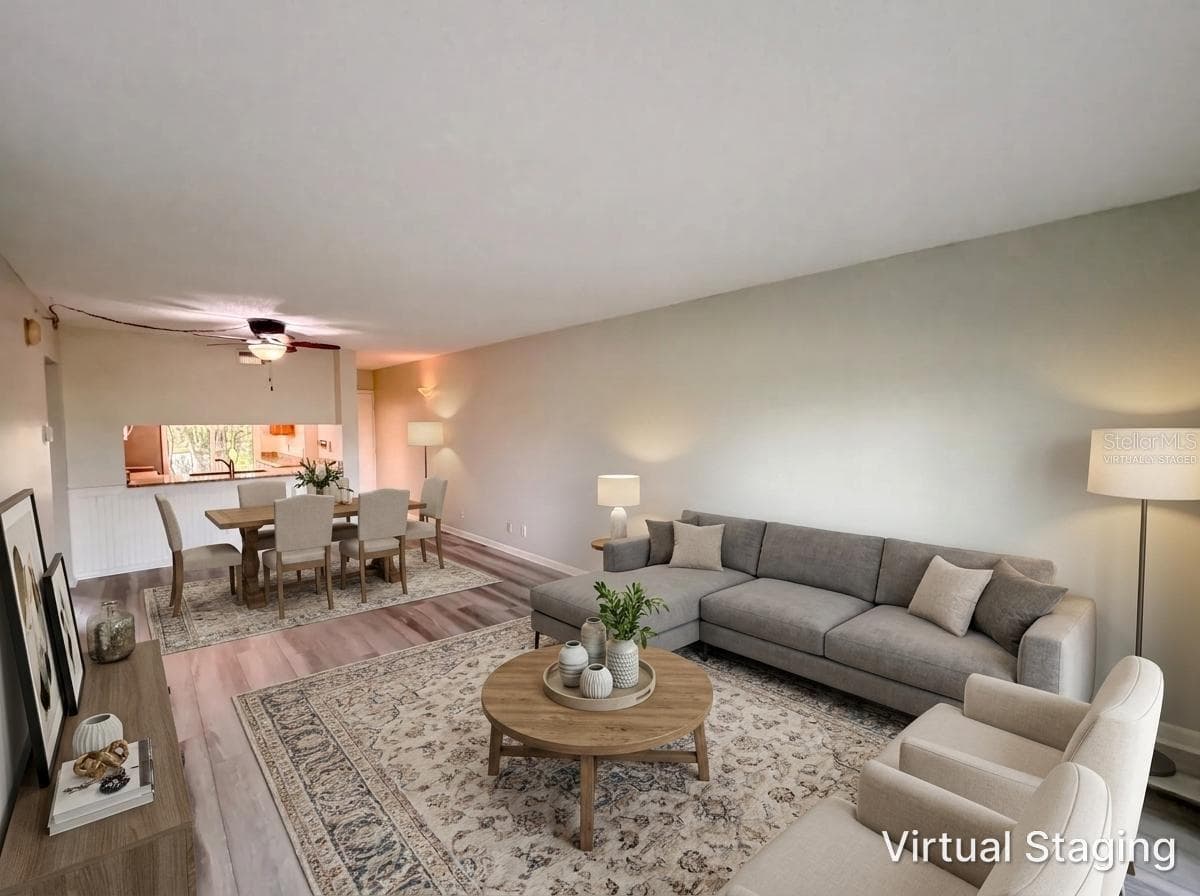 virtually staged - 6219 PALMA DEL MAR BLVD S #114, ST PETERSBURG