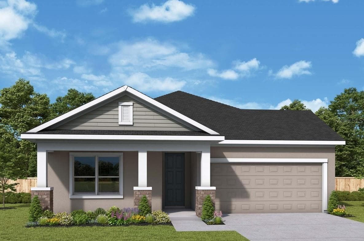 Front Exterior Rendering **Paint Colors May Vary - 5713 COOPERS HAWK CT, ST CLOUD