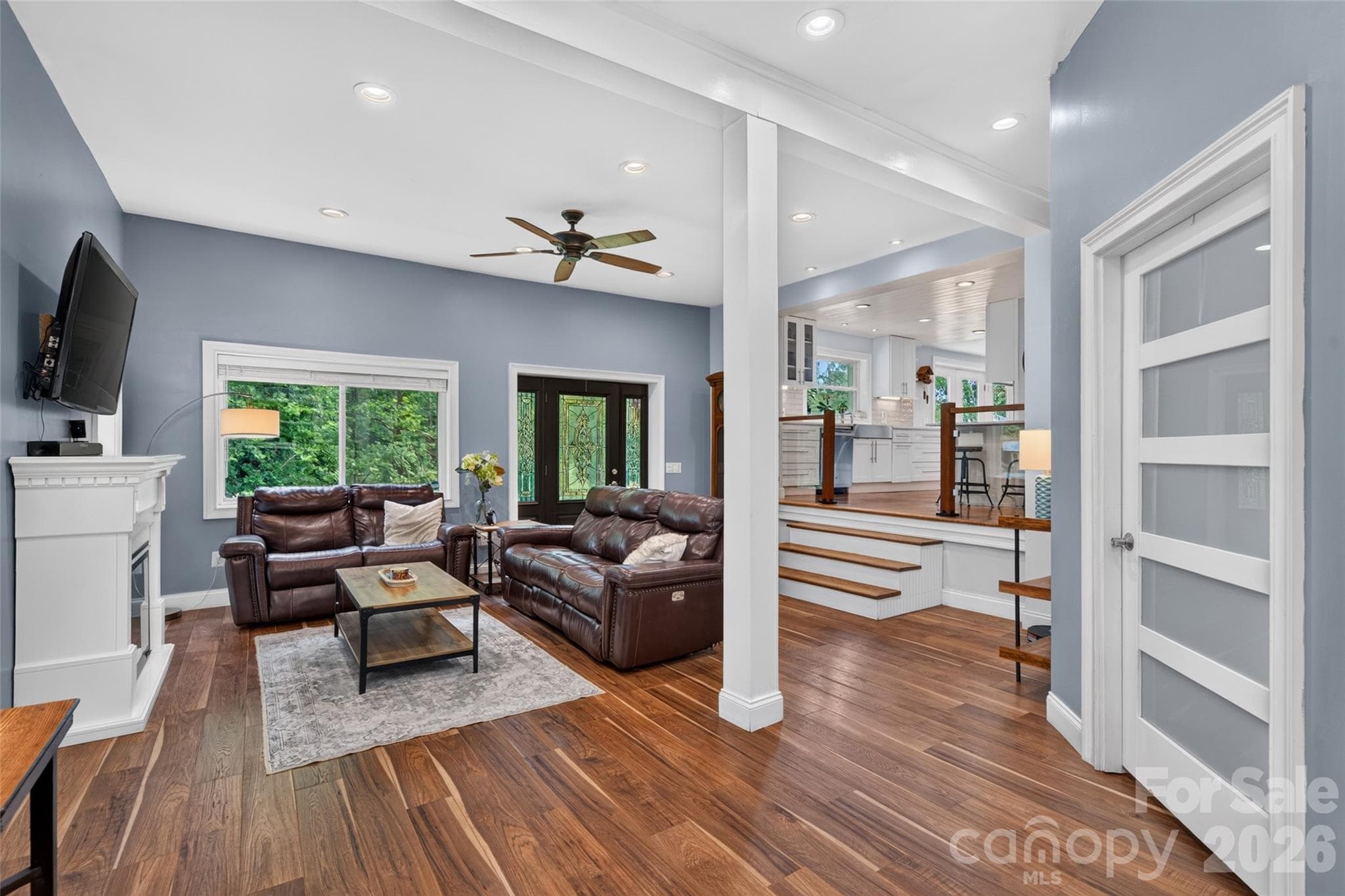 Single Family Residence at 3882 New Leicester Highway, Leicester, photo 11 of 41