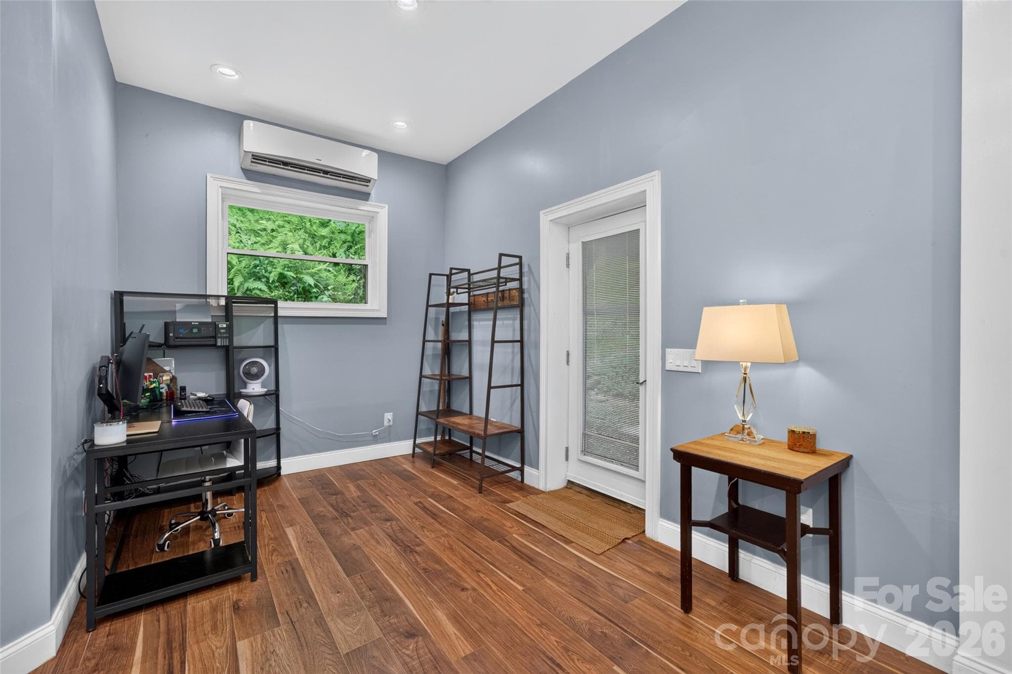 office nook off living room w/ side door to carport - 3882 New Leicester Highway, Leicester