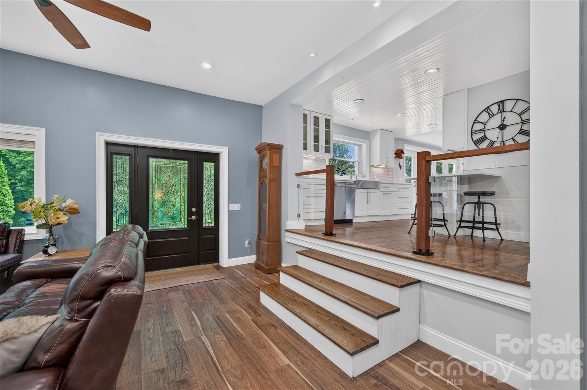 Single Family Residence at 3882 New Leicester Highway, Leicester, photo 14 of 41