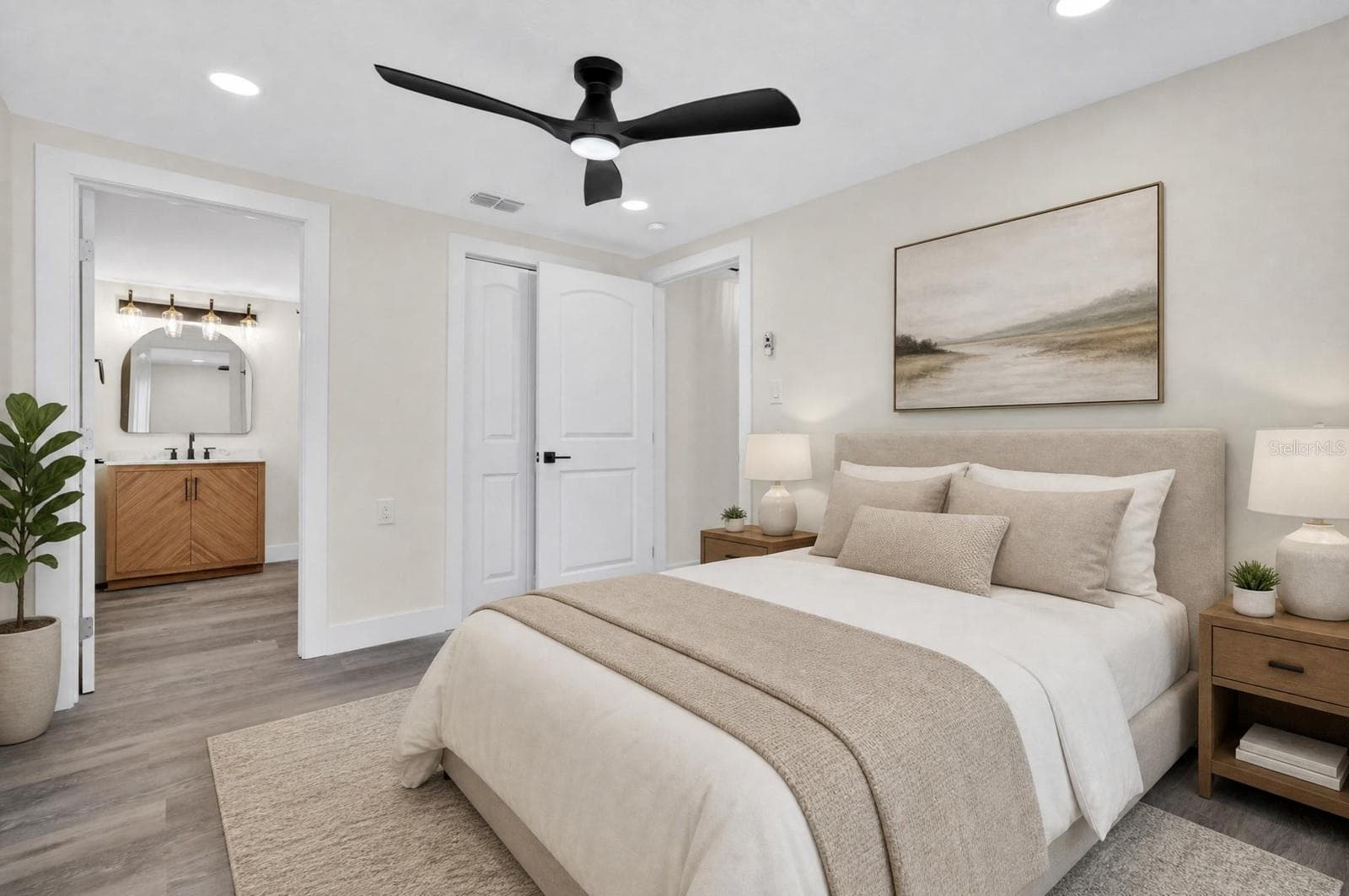 This is a digitally staged photo. - 246 WILLOW PL, ORMOND BEACH