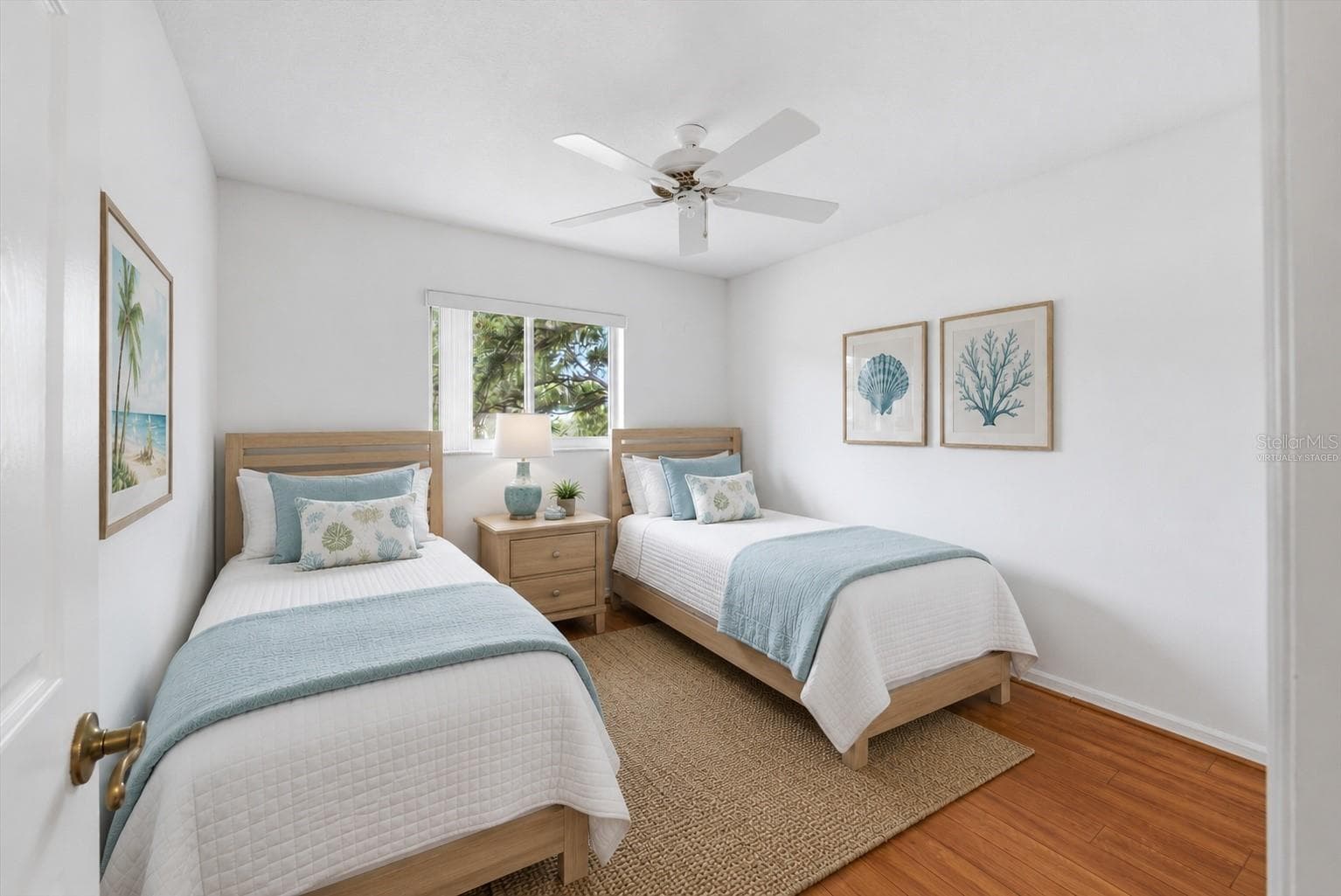 Virtually staged bedroom 3 - 2404 50TH DR E, BRADENTON