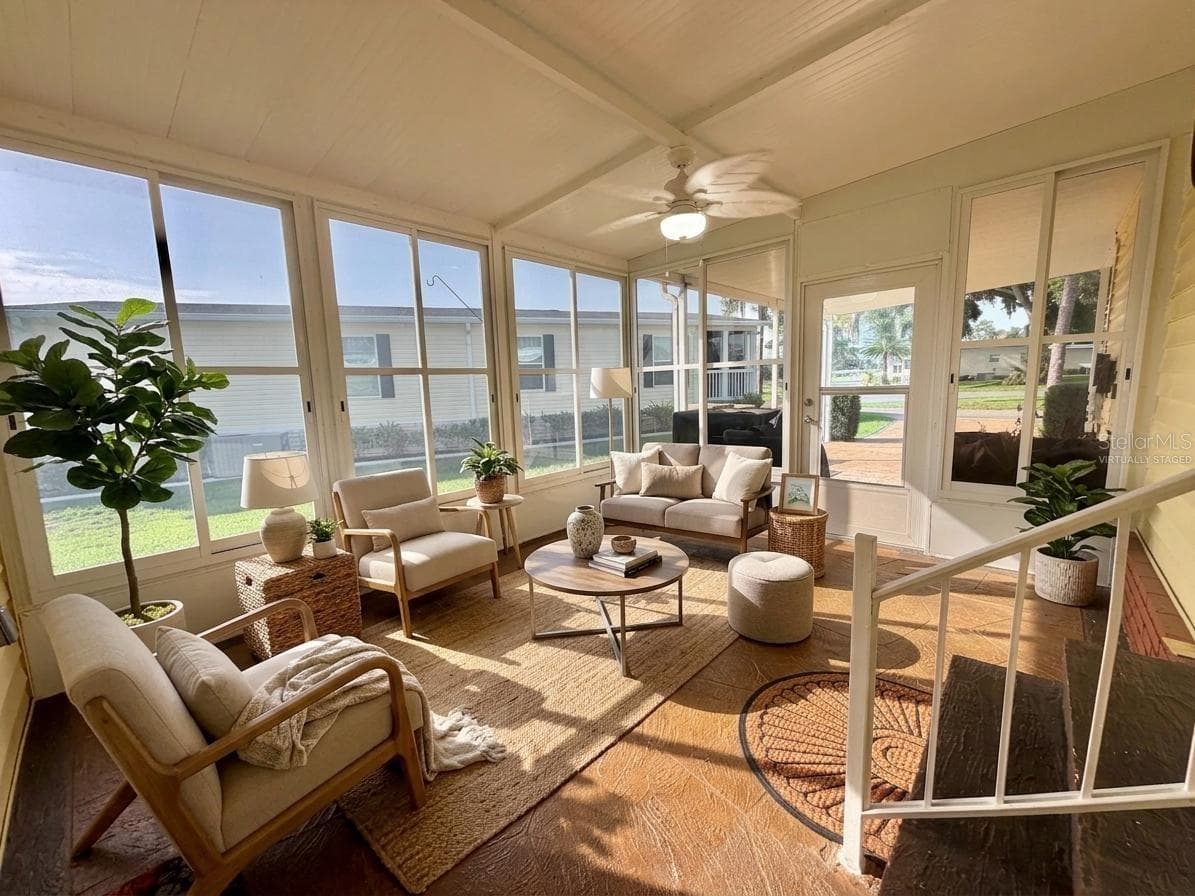 Virtually Staged Sunroom - 416 PALO VERDE DR, LEESBURG