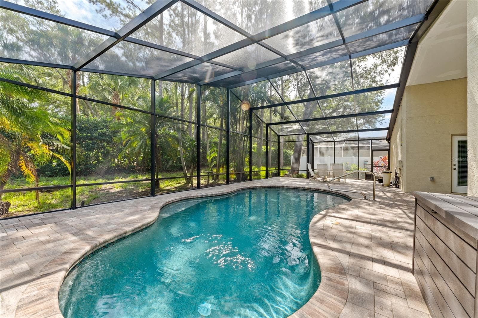 added luxury new cage and pavers beautiful - 4287 TREMBLAY WAY, PALM HARBOR