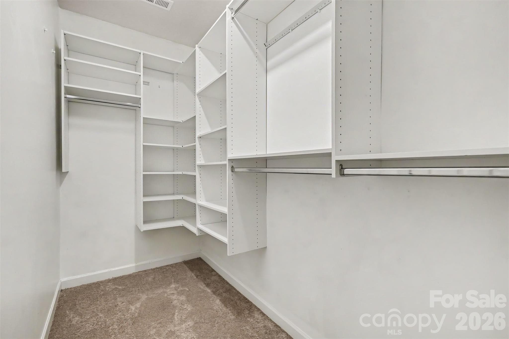 master closet - 2400 River Oaks Drive, Waxhaw