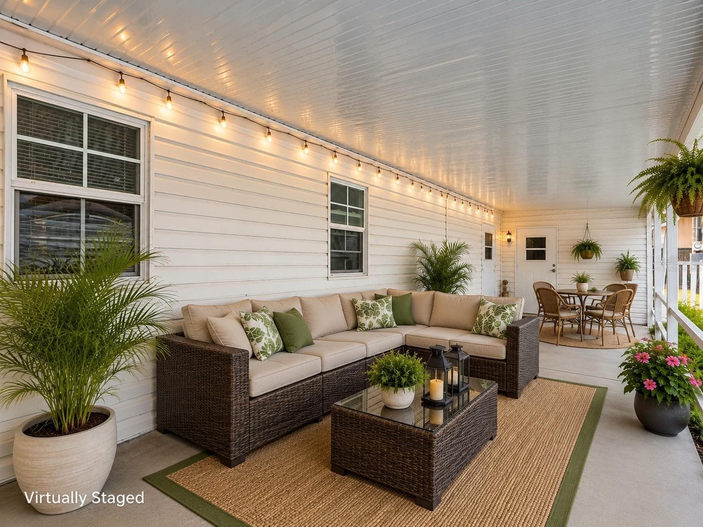Virtually Staged Lanai - 39032 OLA AVE, ZEPHYRHILLS