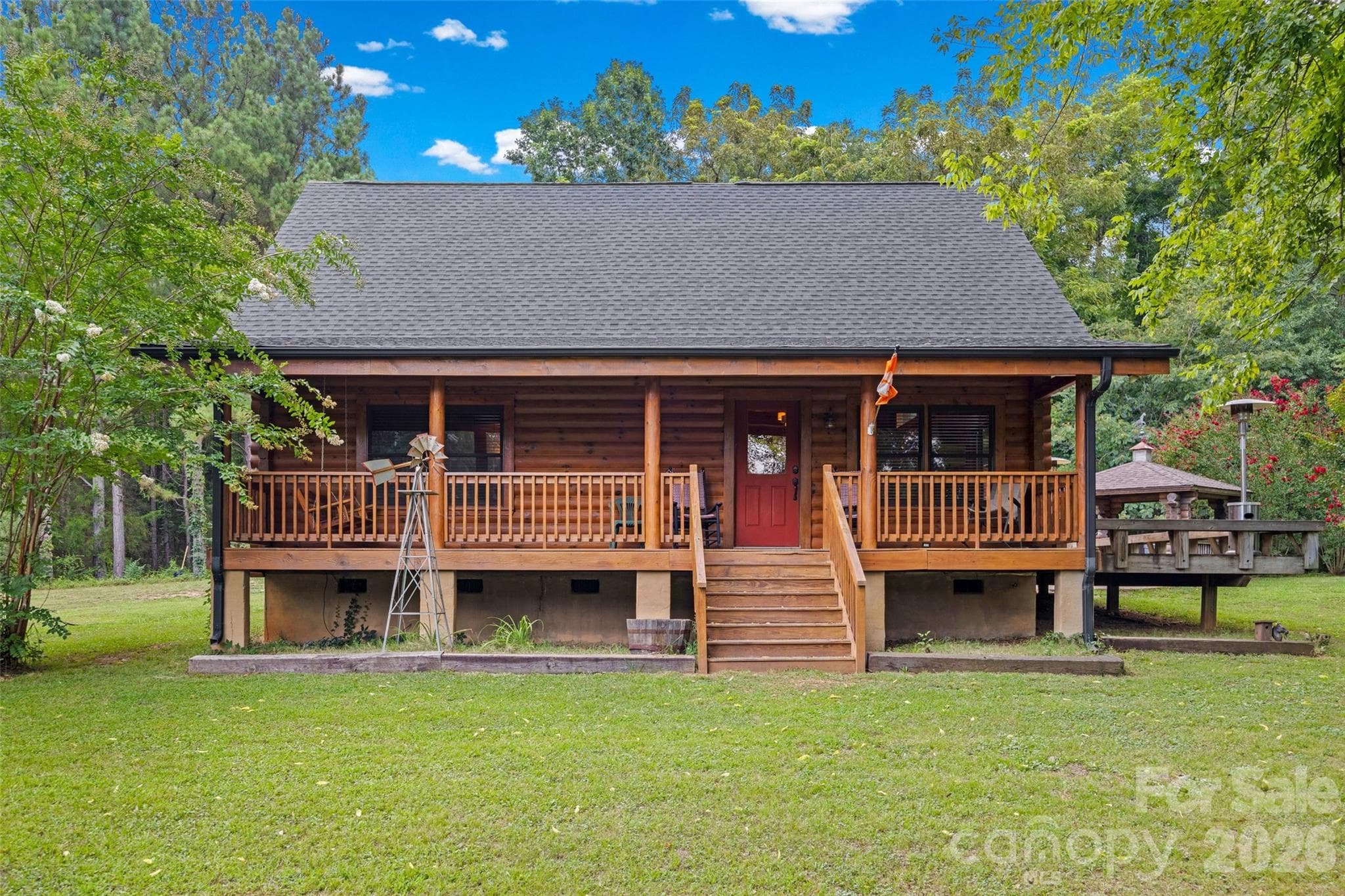Picturesque Log Cabin - 3448 Center Road, Chester